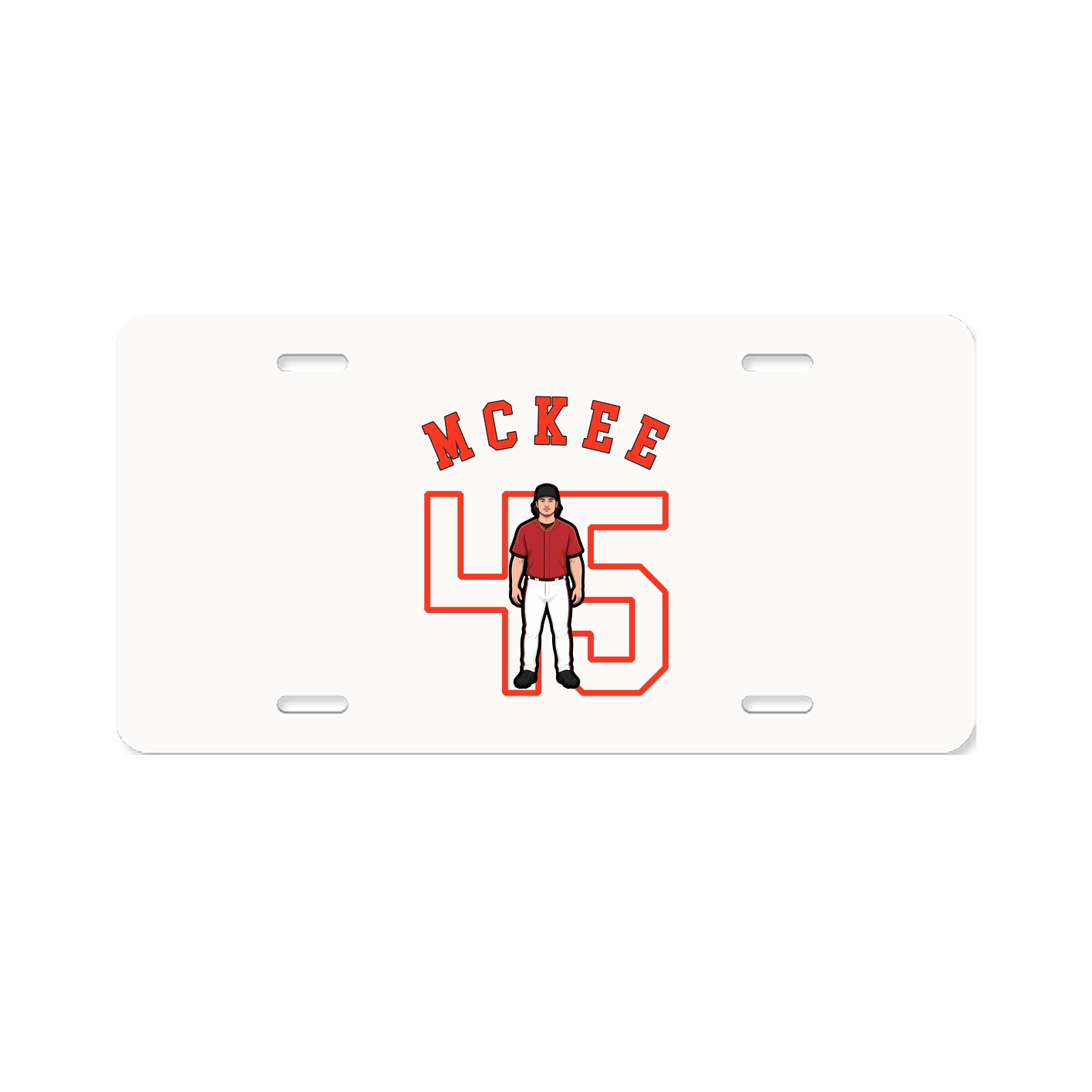 License Plate — Shirsey Arch in Classic