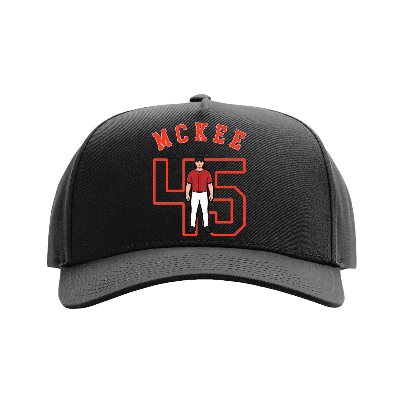 Full Fabric Five-Panel Champ Cap