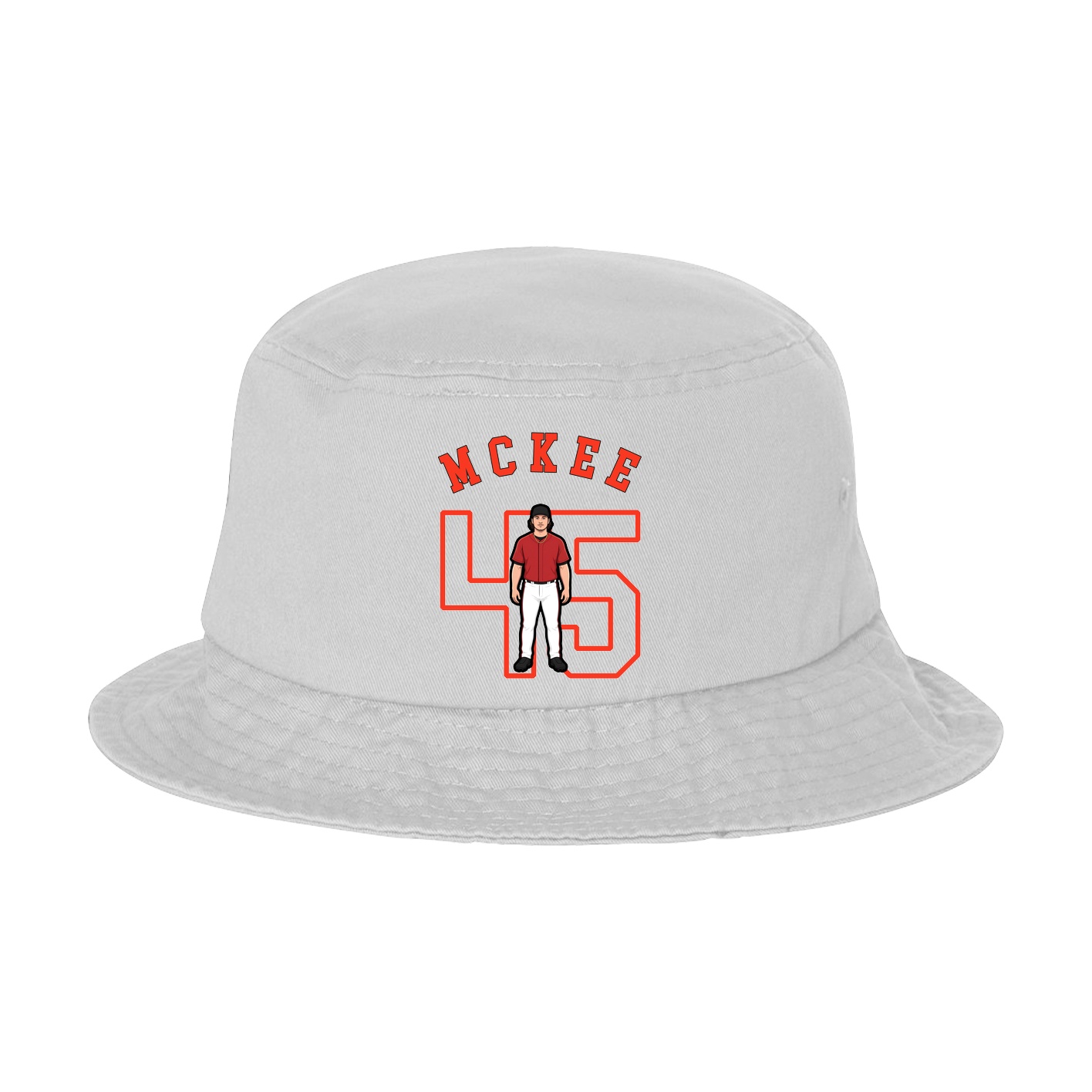 Bucket Cap — Shirsey Arch in White