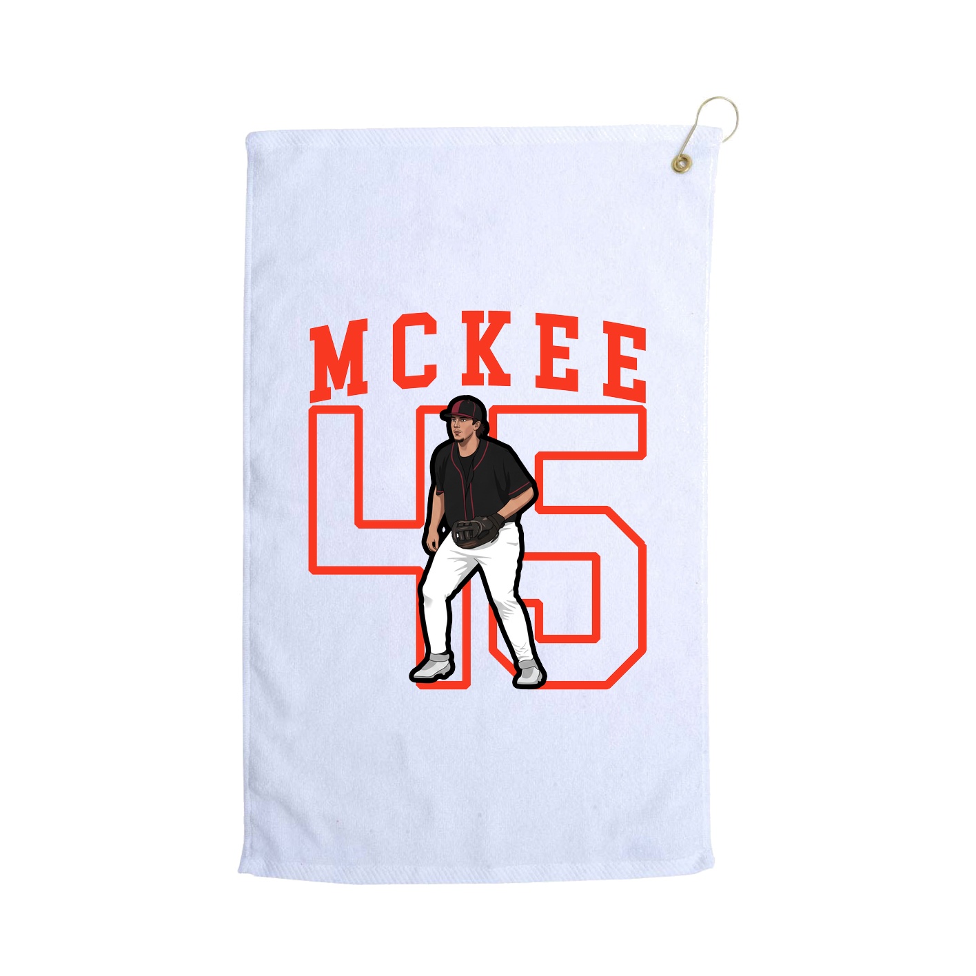 Golf Towel — Shirsey in White