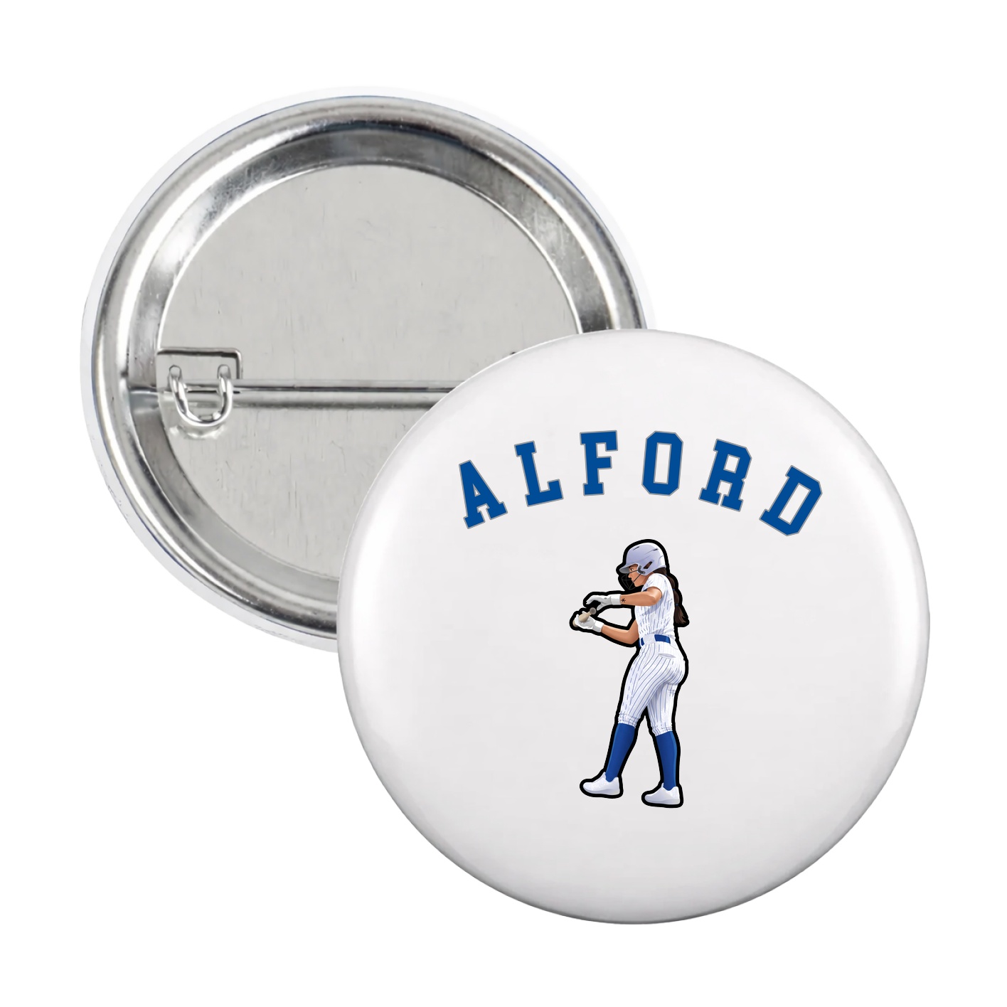 Game Day Button — Shirsey Arch in White
