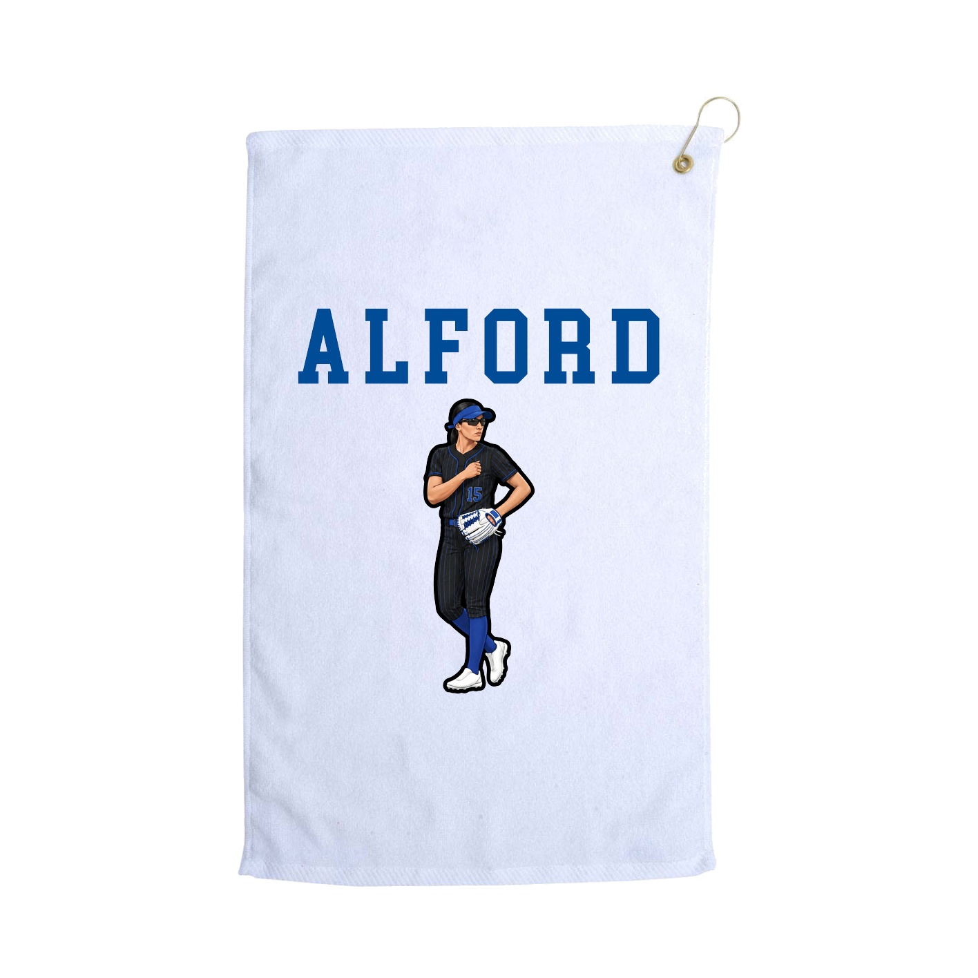 Golf Towel — Shirsey in White