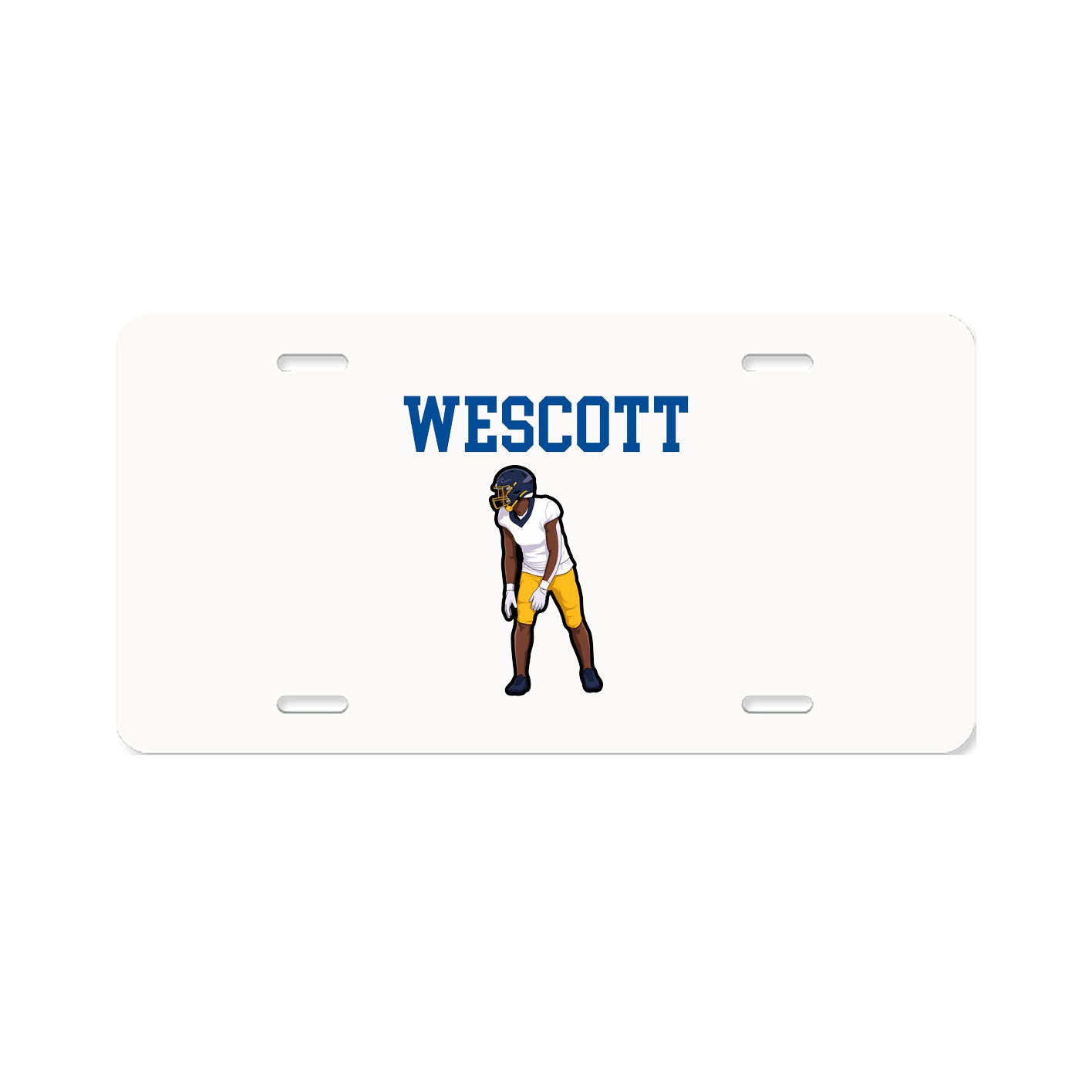License Plate — Shirsey in Classic