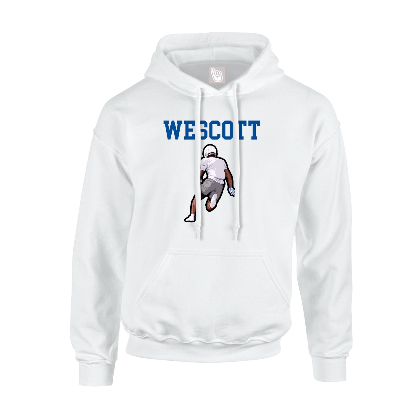 Hoodie — Shirsey in White