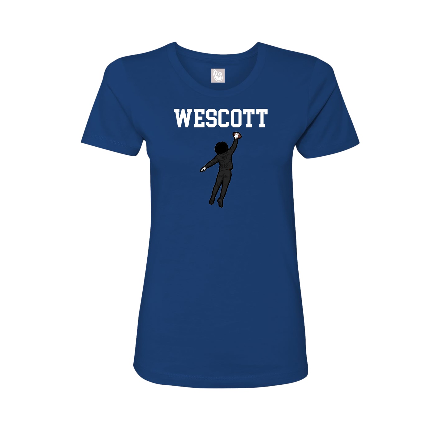 Fitted Women's Tee — Shirsey in Royal