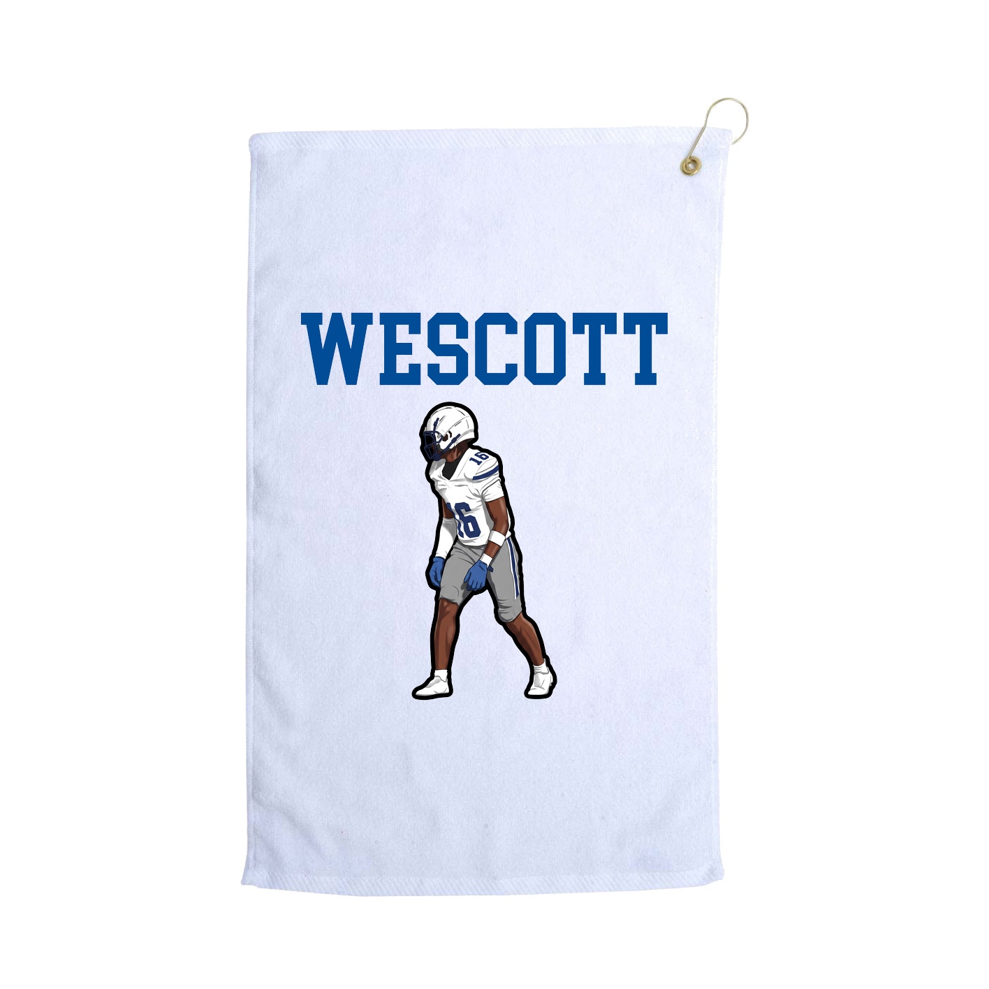 Golf Towel — Shirsey in White