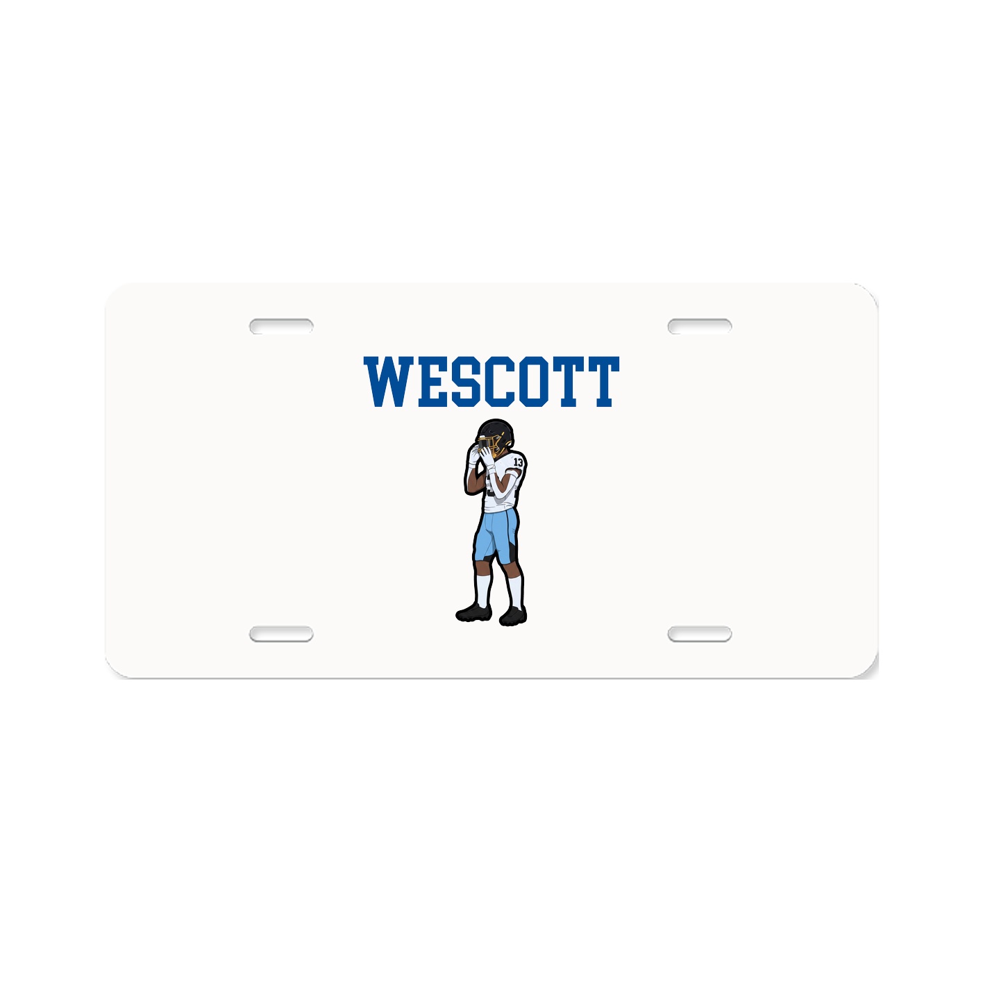 License Plate — Shirsey in Classic