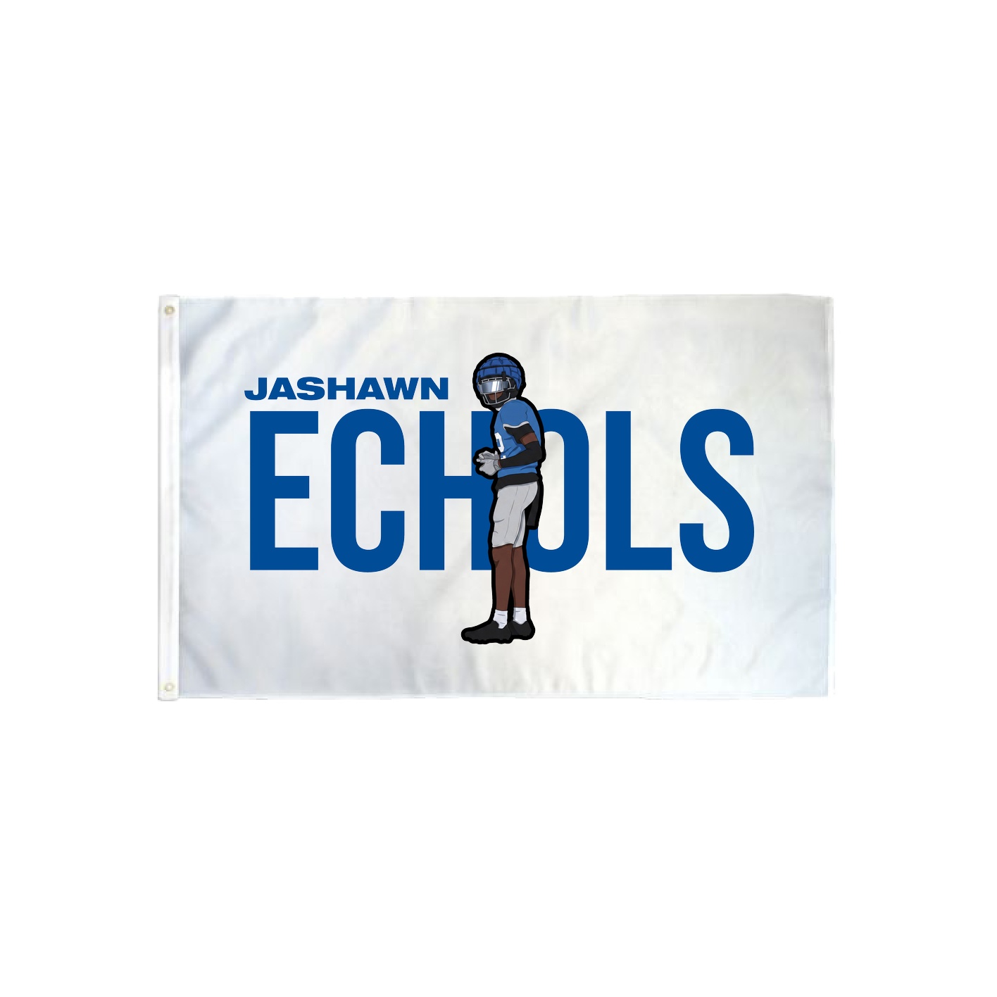 3x5 Flag — Player Name in Classic