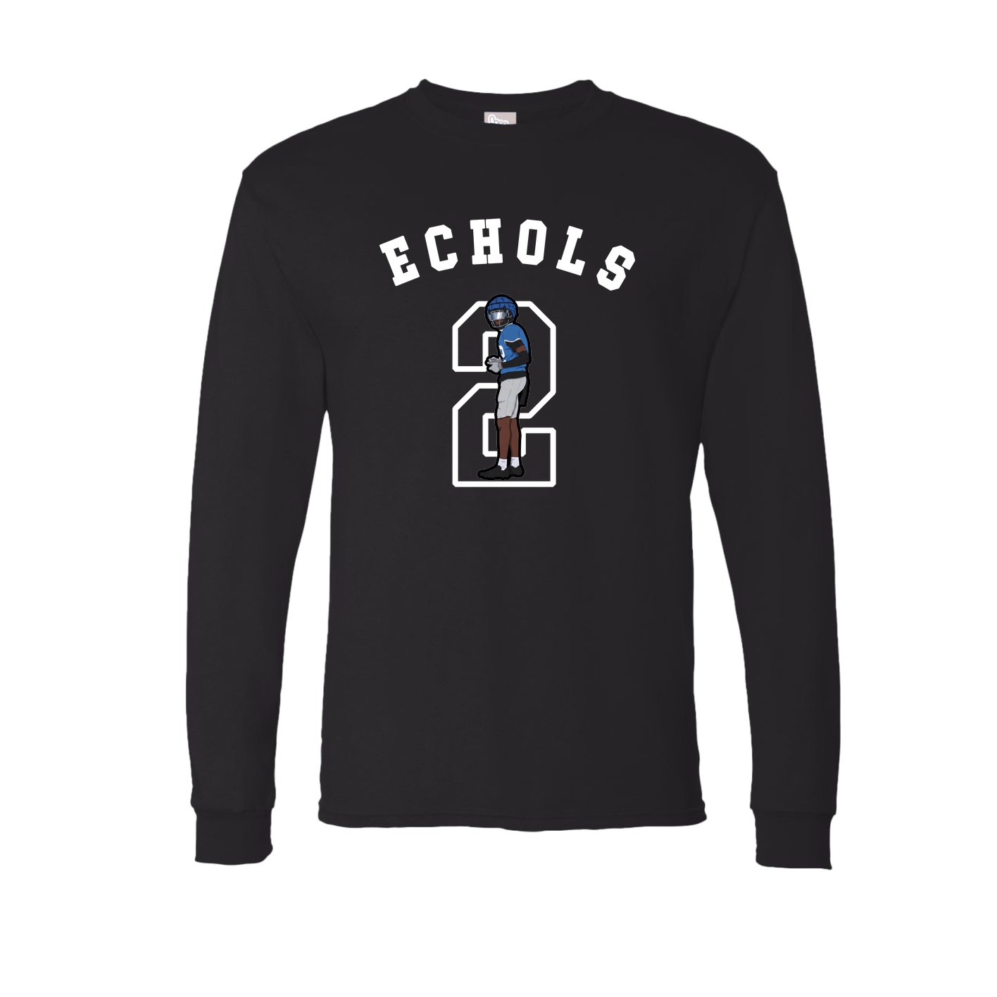 Long Sleeve Tee — Shirsey Arch in Black