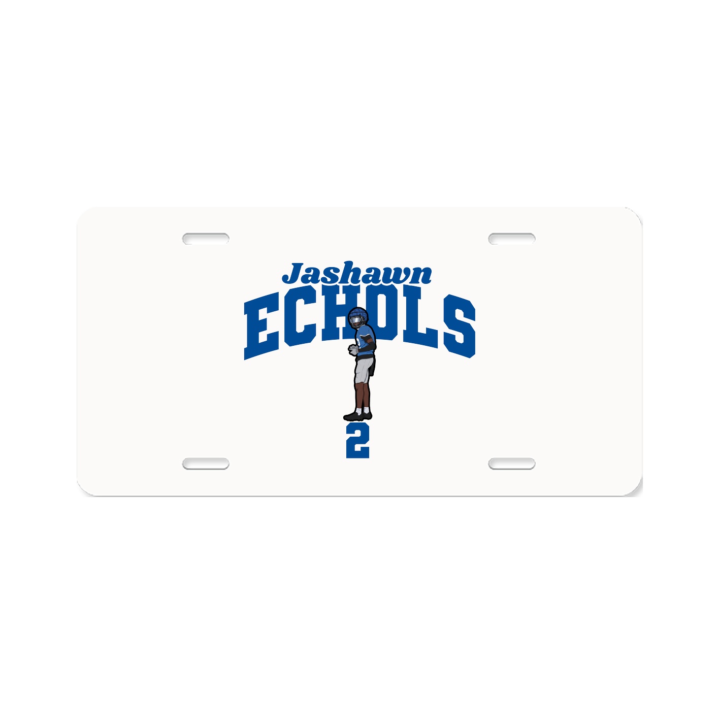 License Plate — Signature Arch in Classic