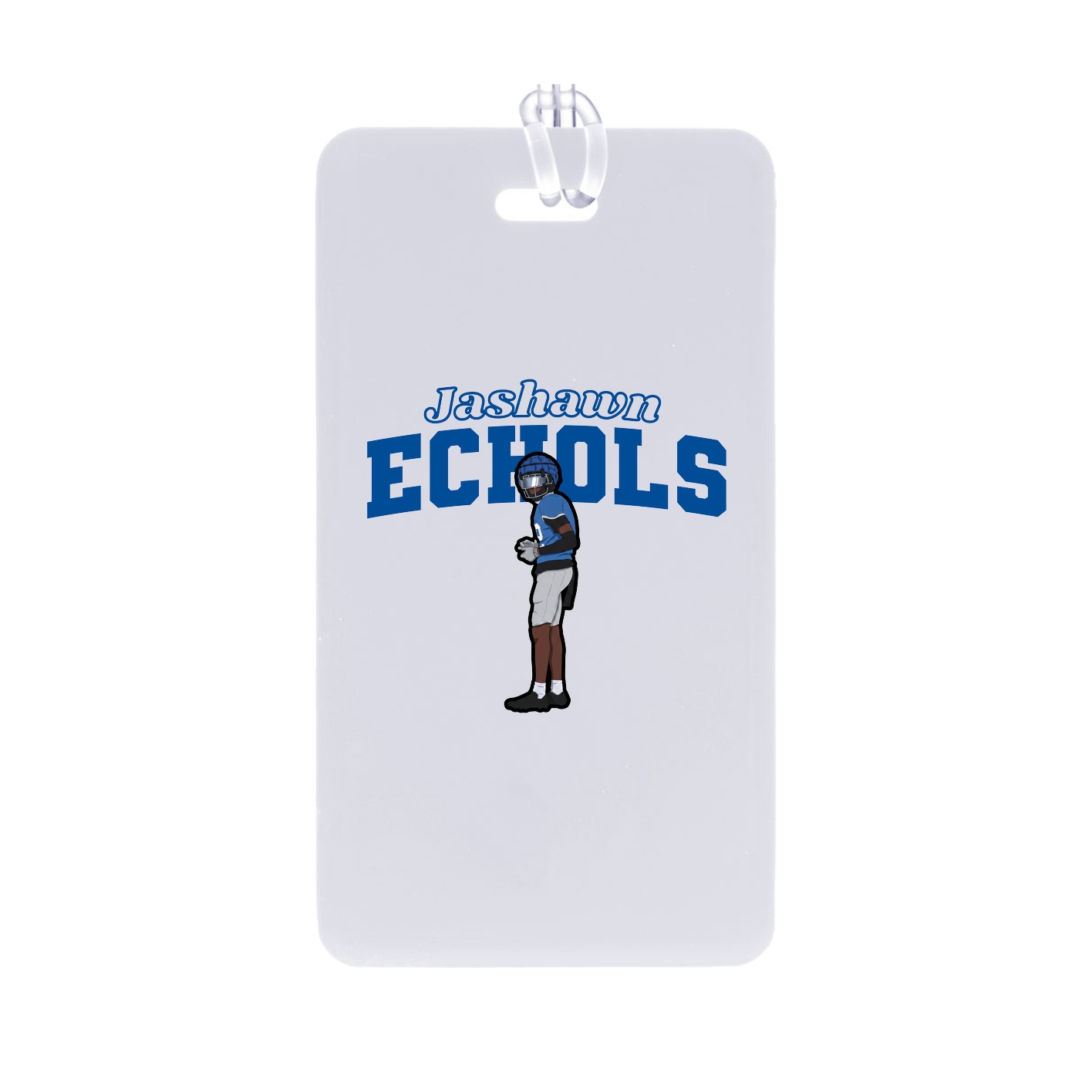 Bag Tag — Name Arch in Classic