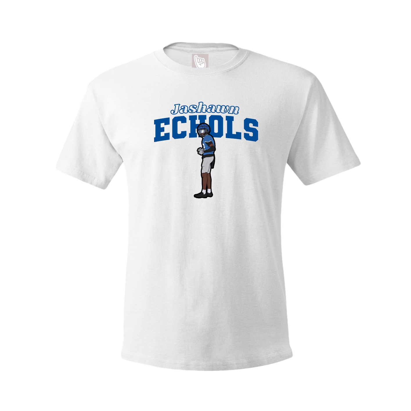 Tee — Name Arch in White