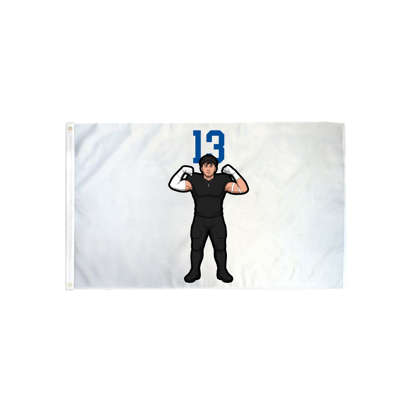 3x5 Flag — Number Top in Classic