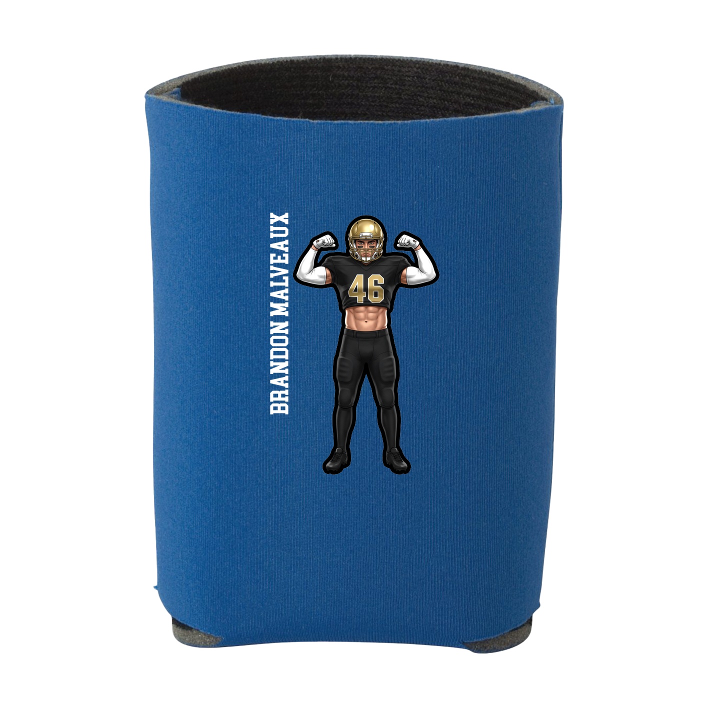 Can Holder — Name Vertical in Royal