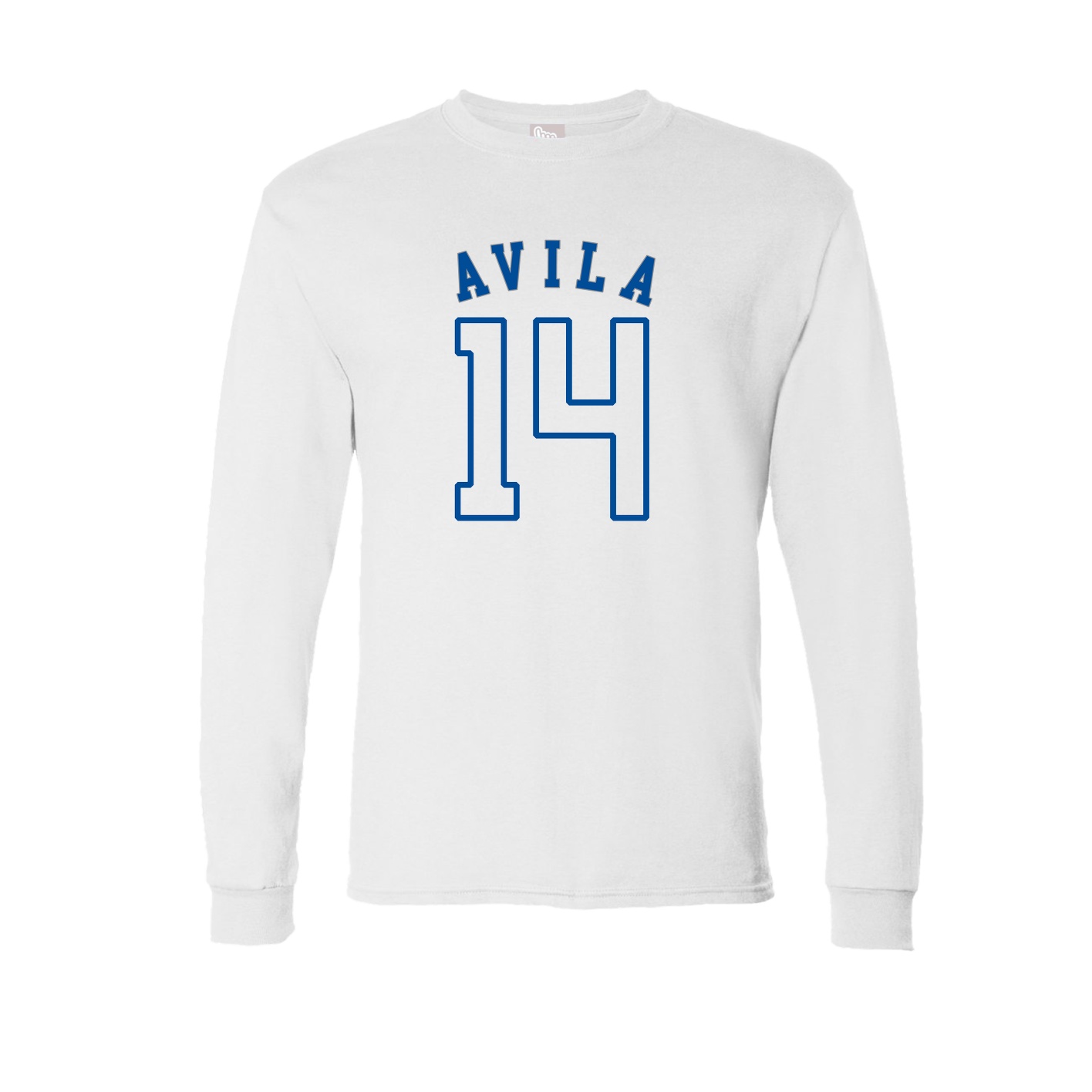 Long Sleeve Tee — Shirsey Arch in White
