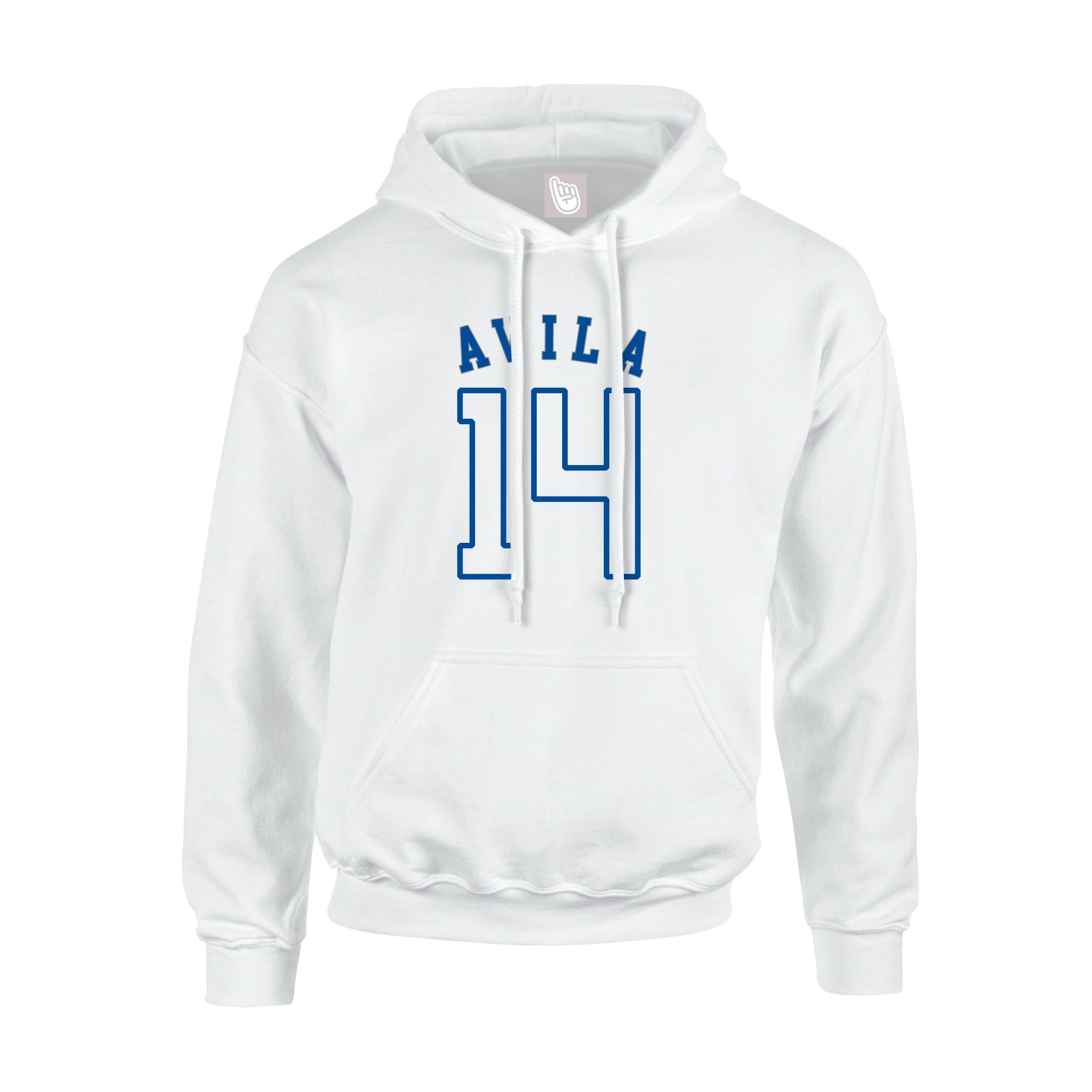 Hoodie — Shirsey Arch in White