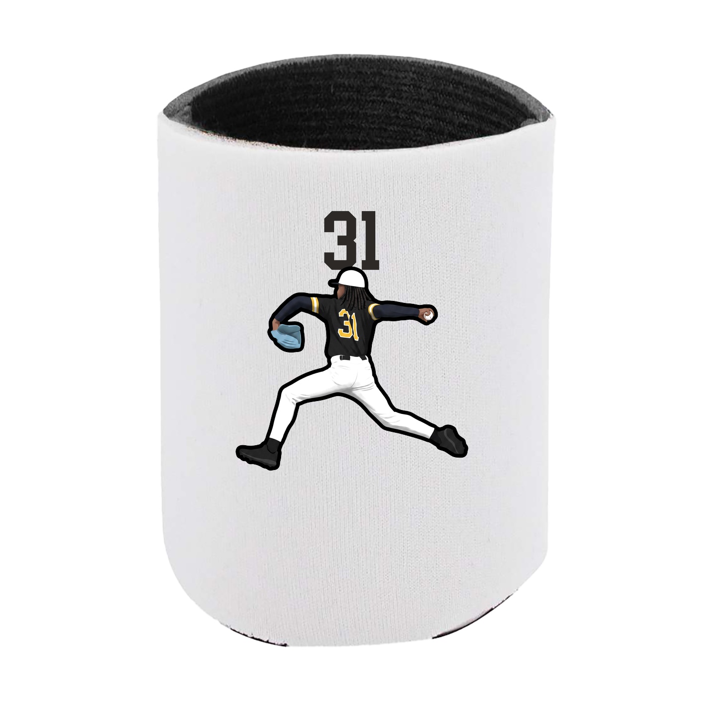 Can Holder — Number Top in White