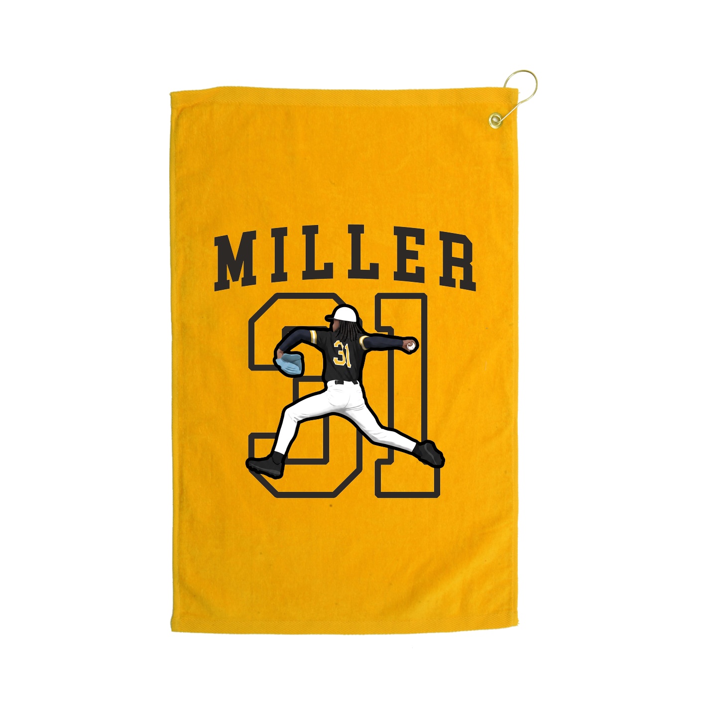 Golf Towel — Shirsey in Gold