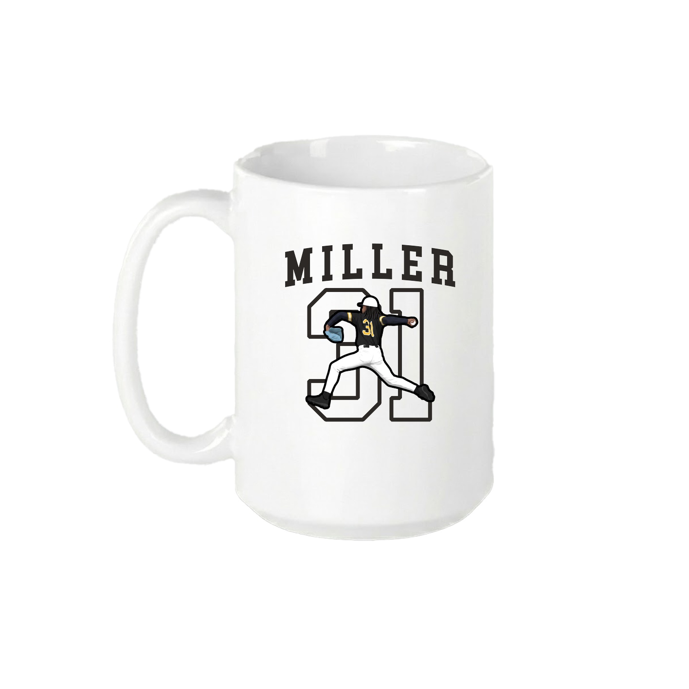 15oz Coffee Mug — Shirsey in White