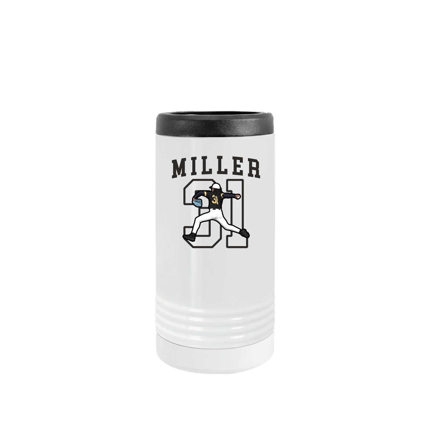 Slim Beverage Holder — Shirsey in White