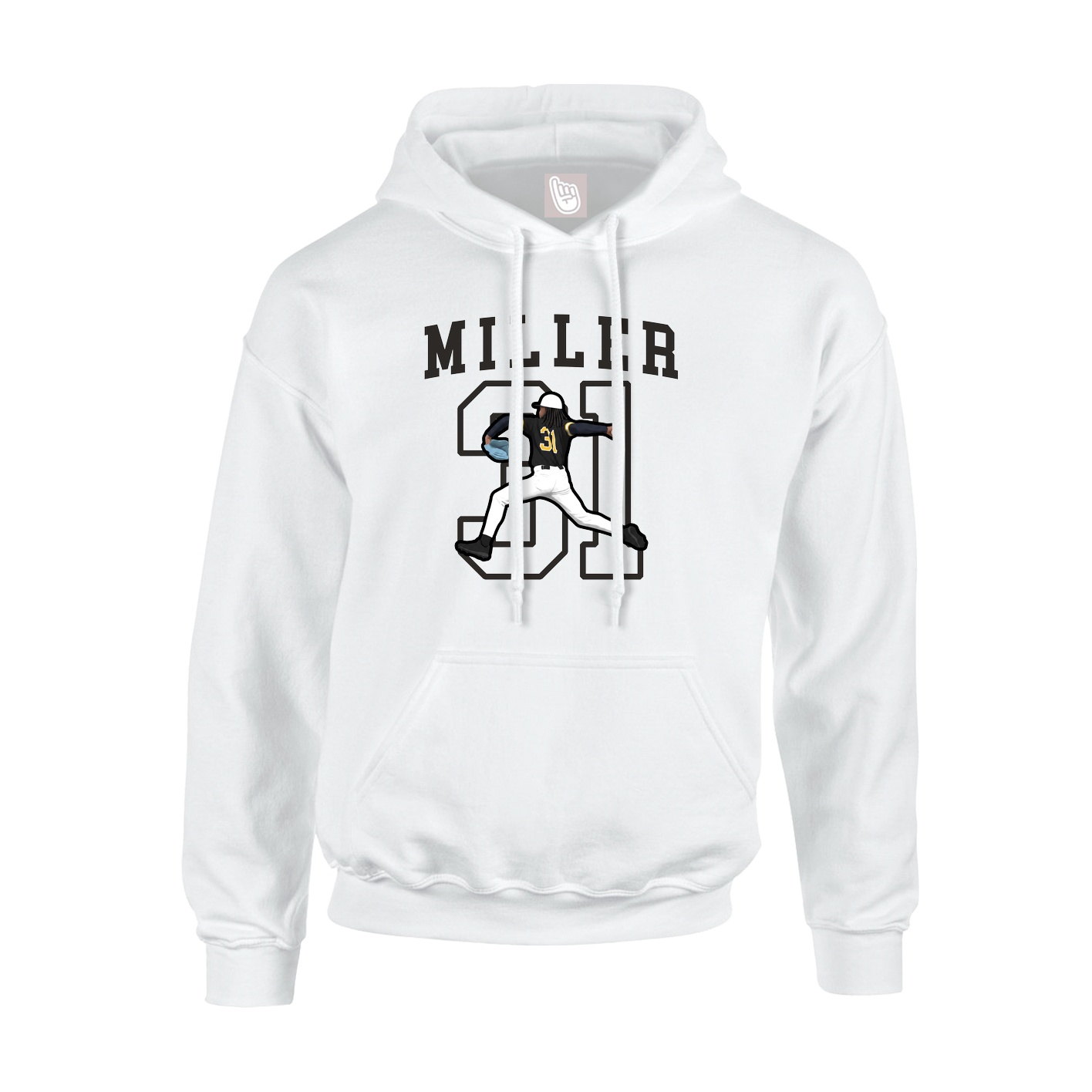 Youth Hoodie — Shirsey in White