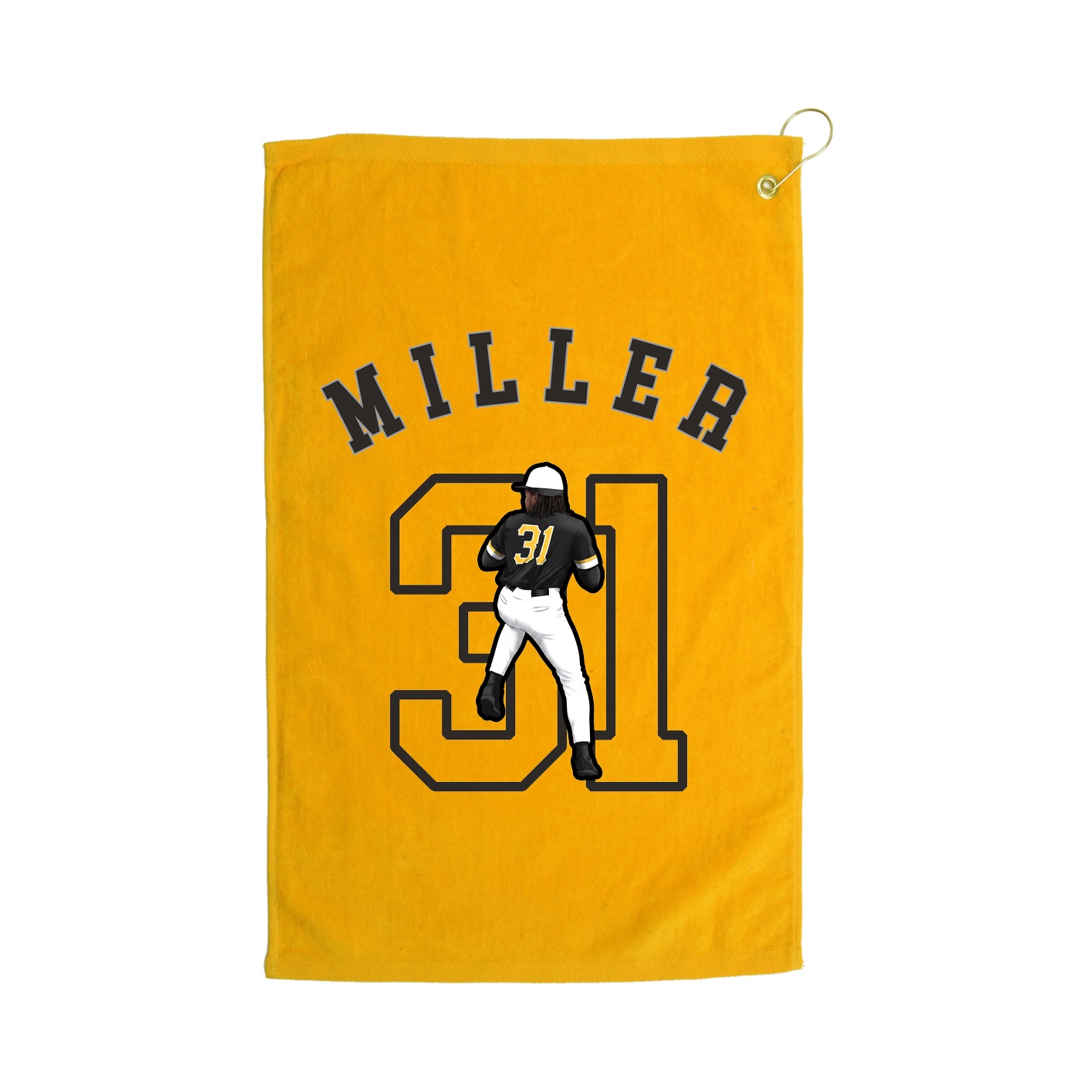 Golf Towel — Shirsey Arch in Gold