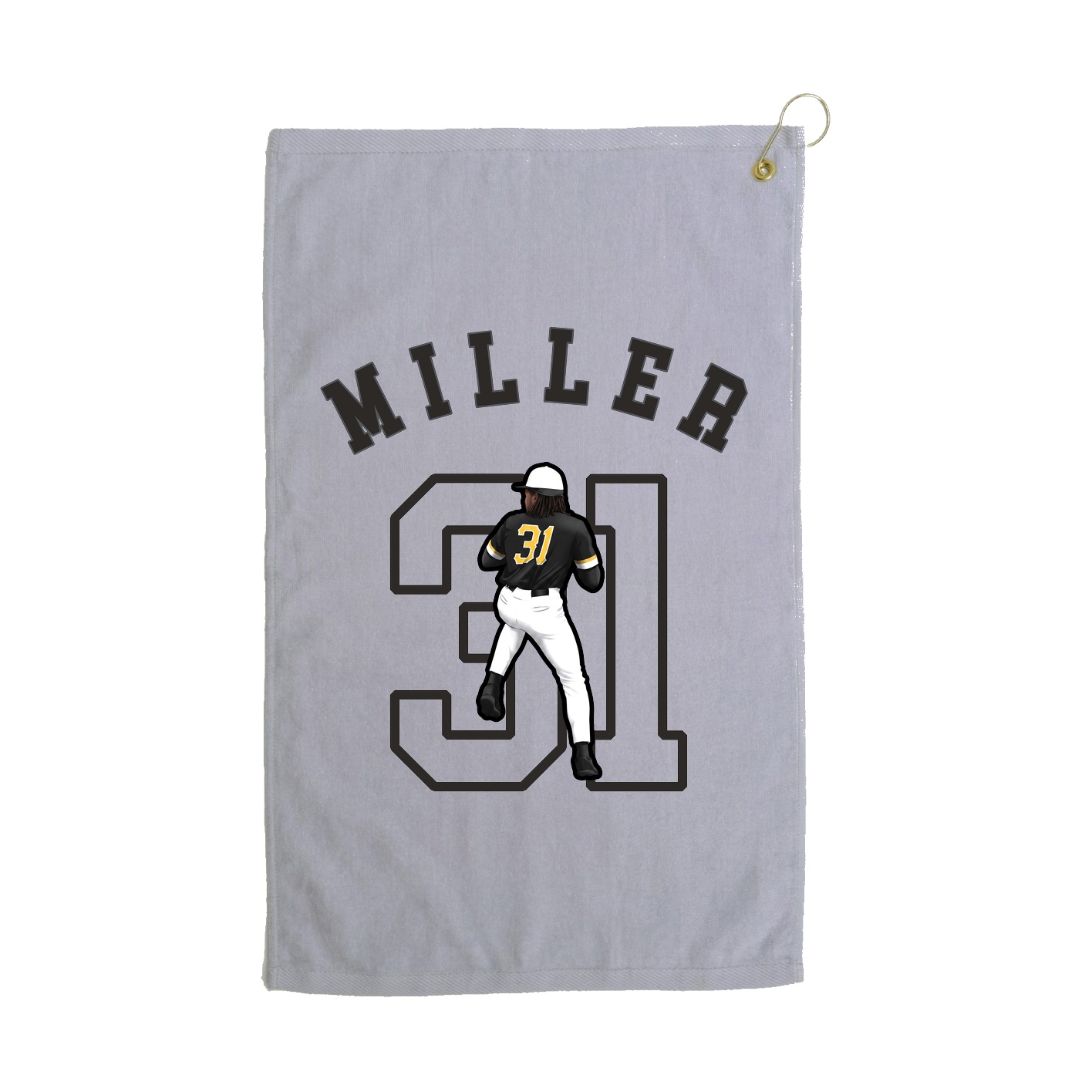 Golf Towel — Shirsey Arch in Grey