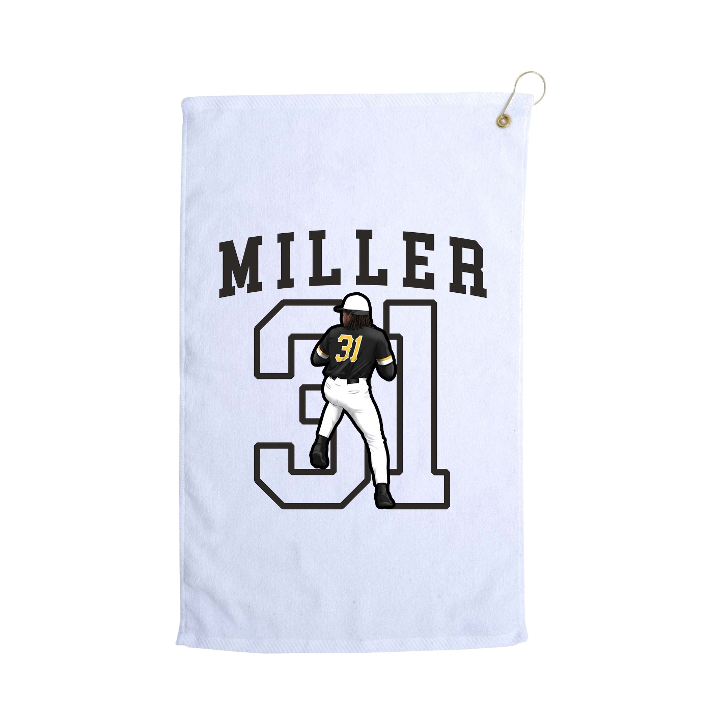 Golf Towel — Shirsey in White