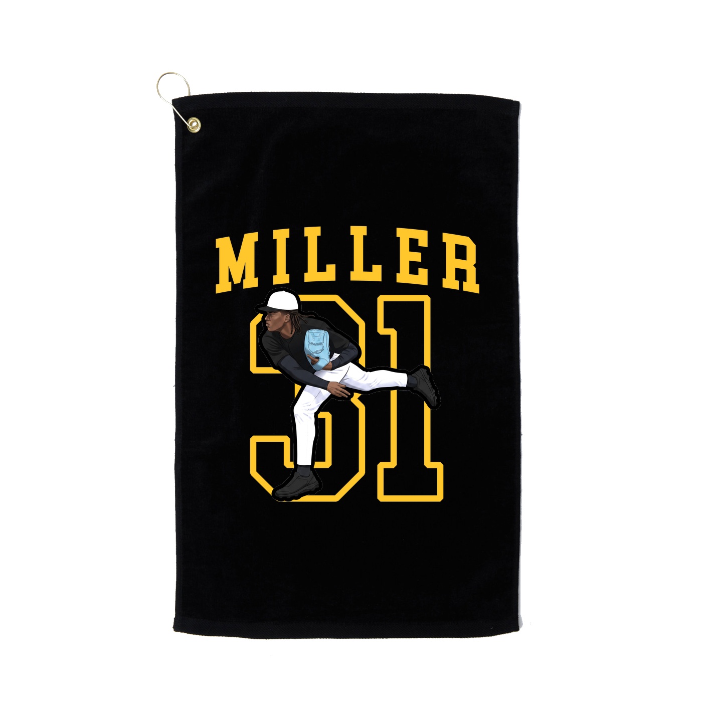 Golf Towel — Shirsey in Black