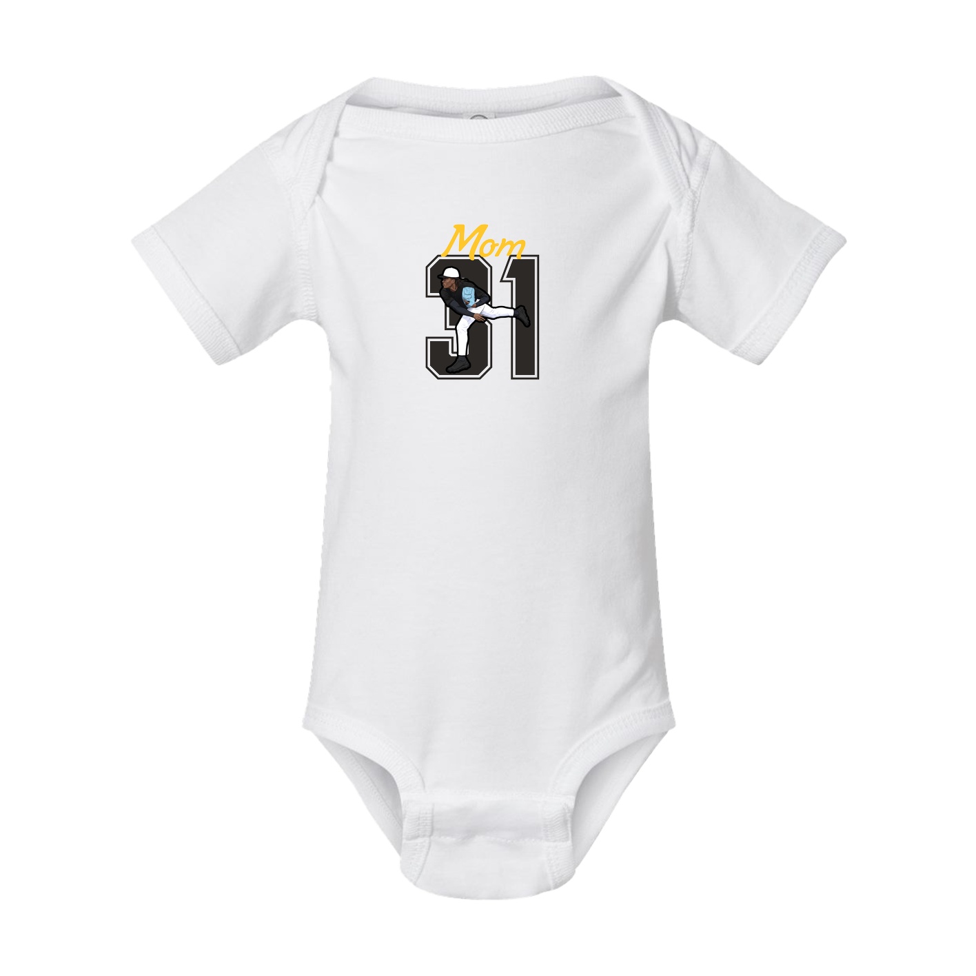 Baby Onesie — Mothers Day Shirsey in White