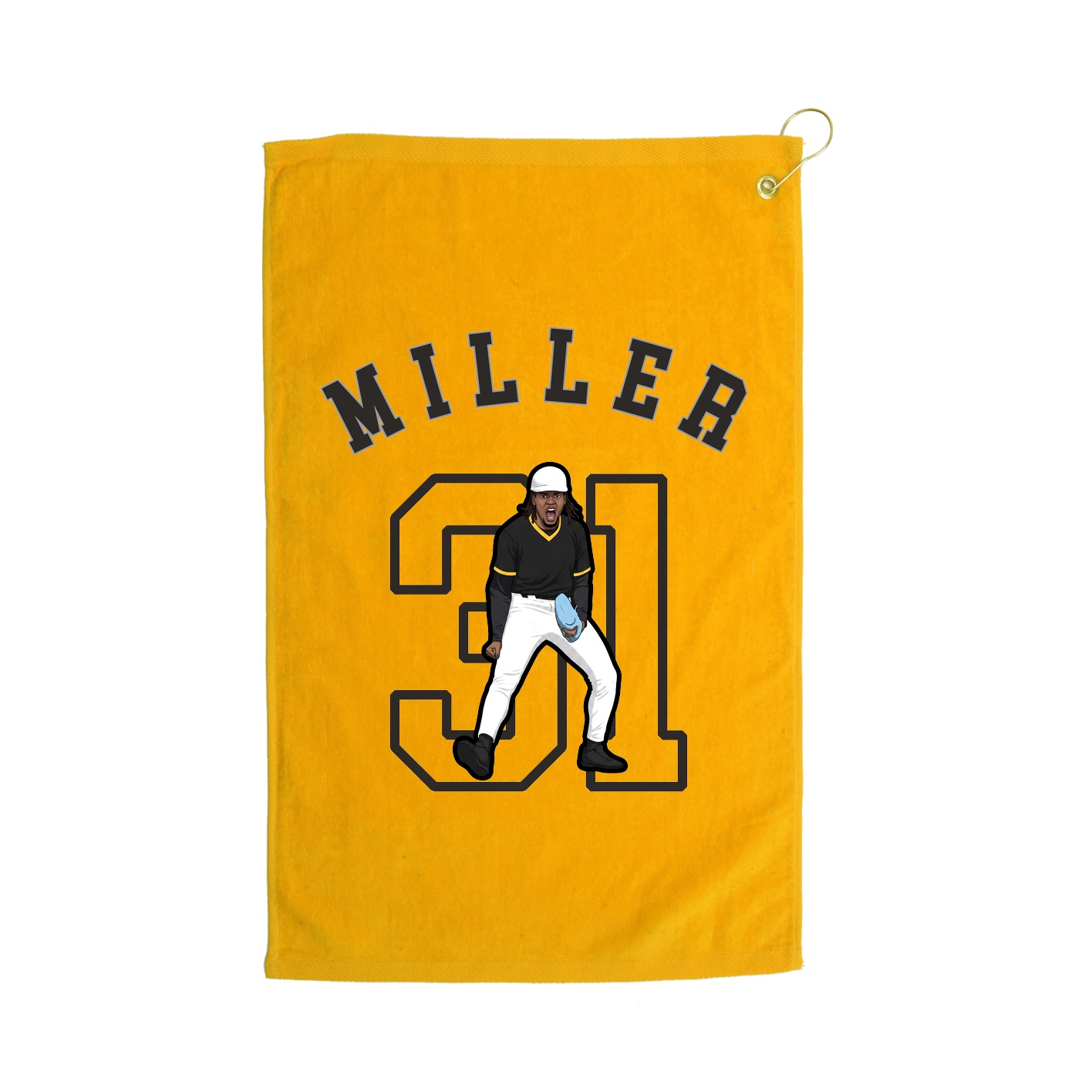 Golf Towel — Shirsey Arch in Gold