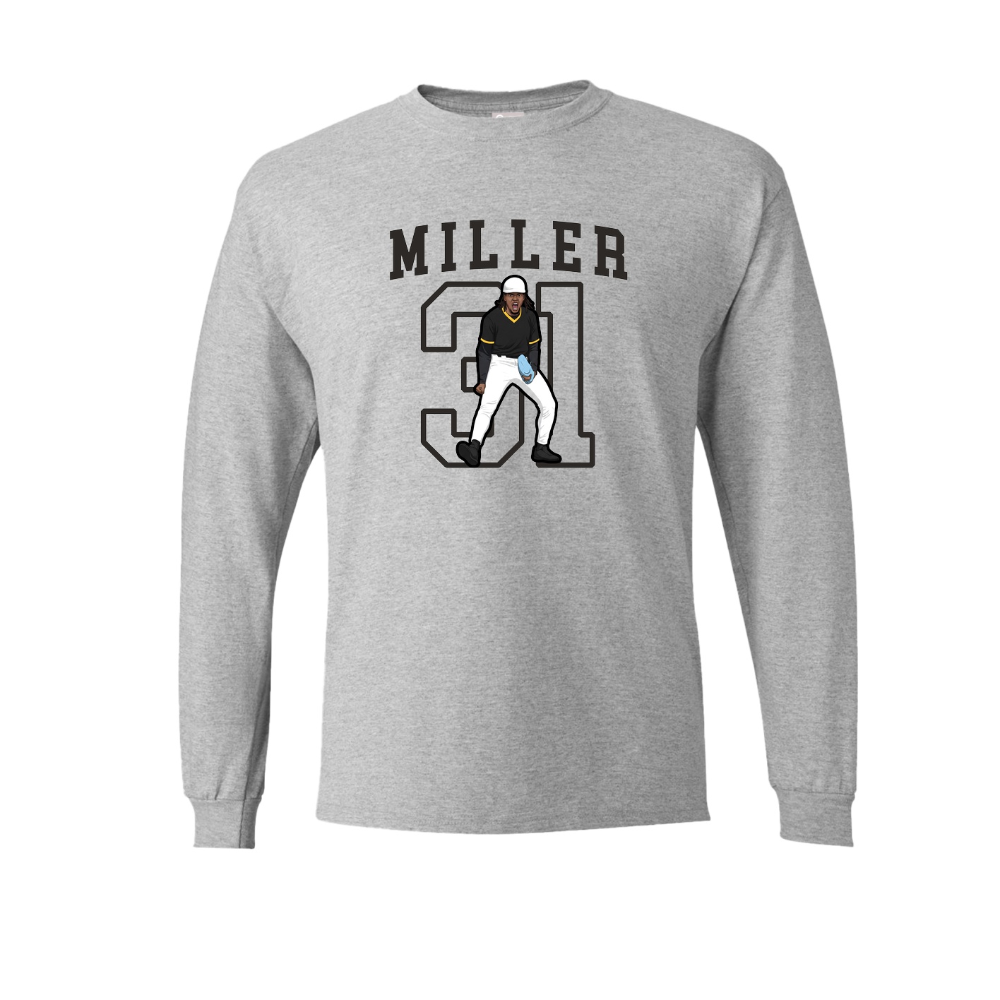 Long Sleeve Tee — Shirsey in Grey