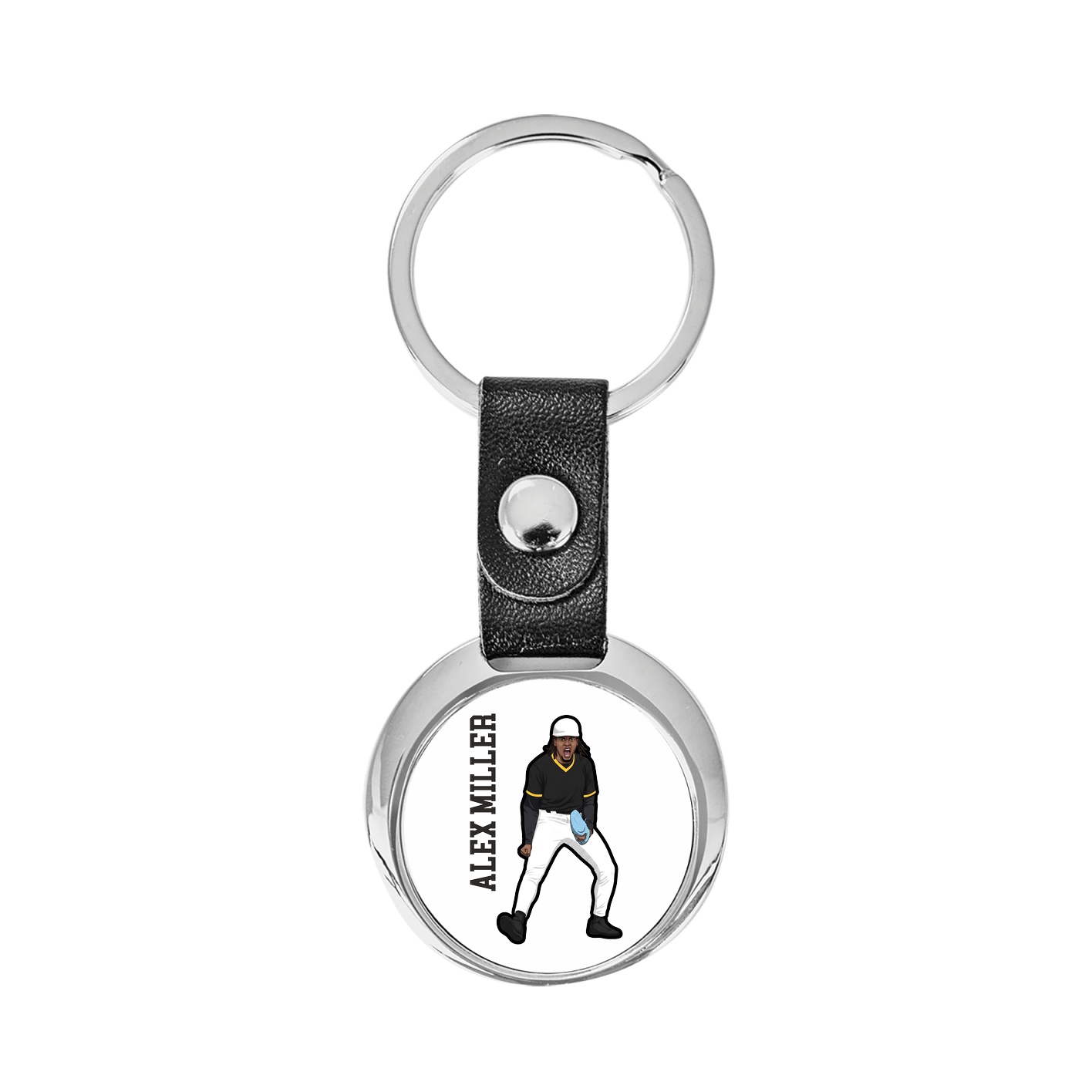 Key Chain — Name Vertical in Classic