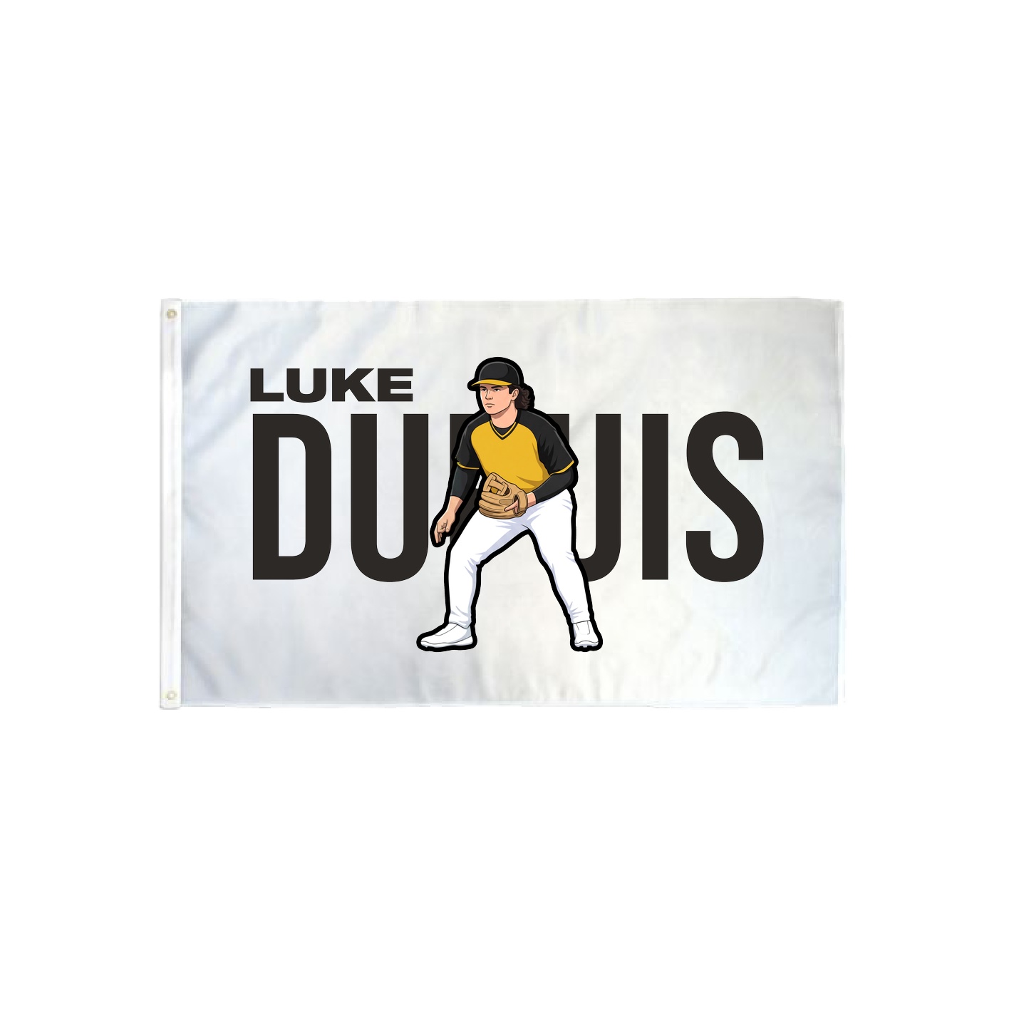 3x5 Flag — Player Name in Classic
