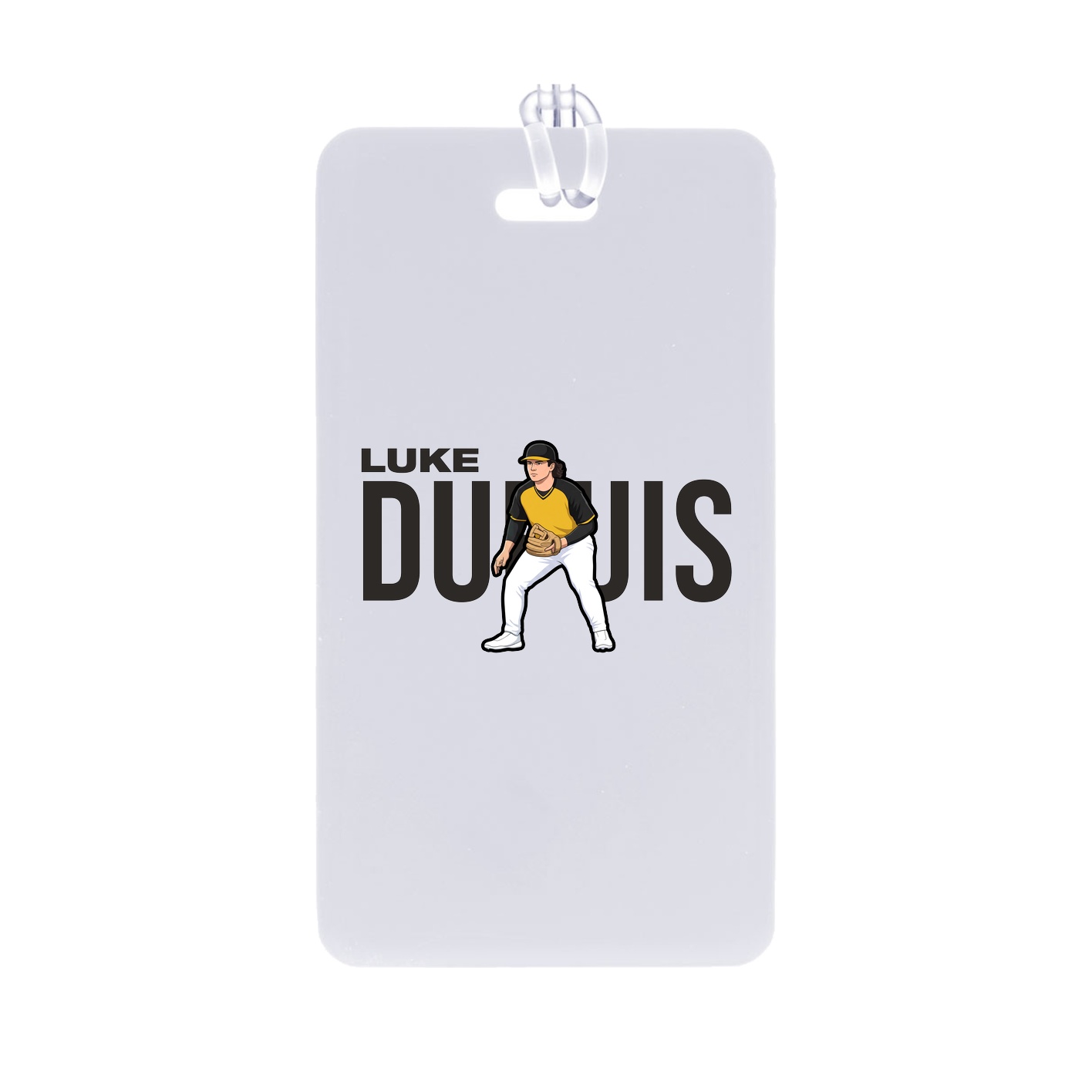 Bag Tag — Player Name in Classic