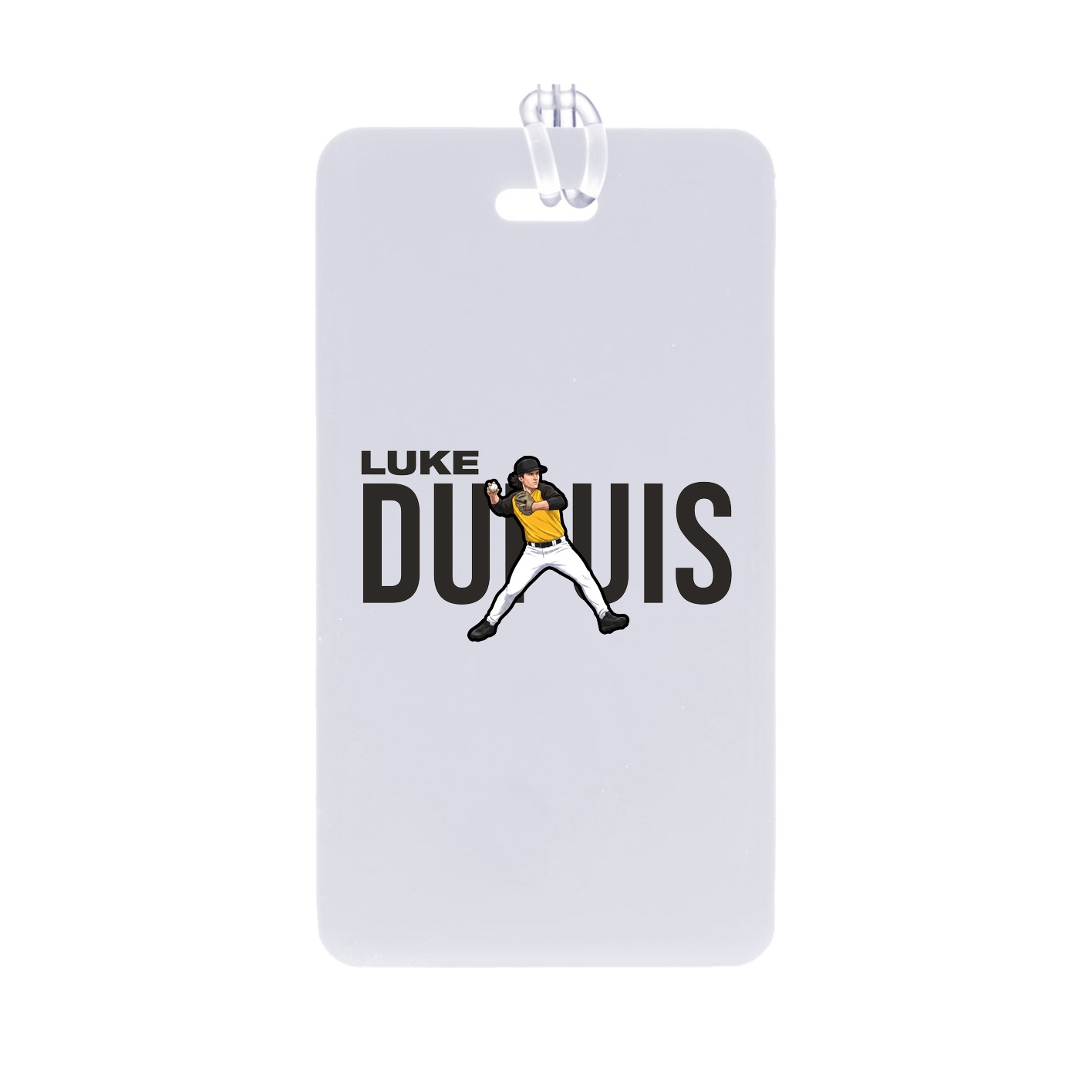 Bag Tag — Player Name in Classic