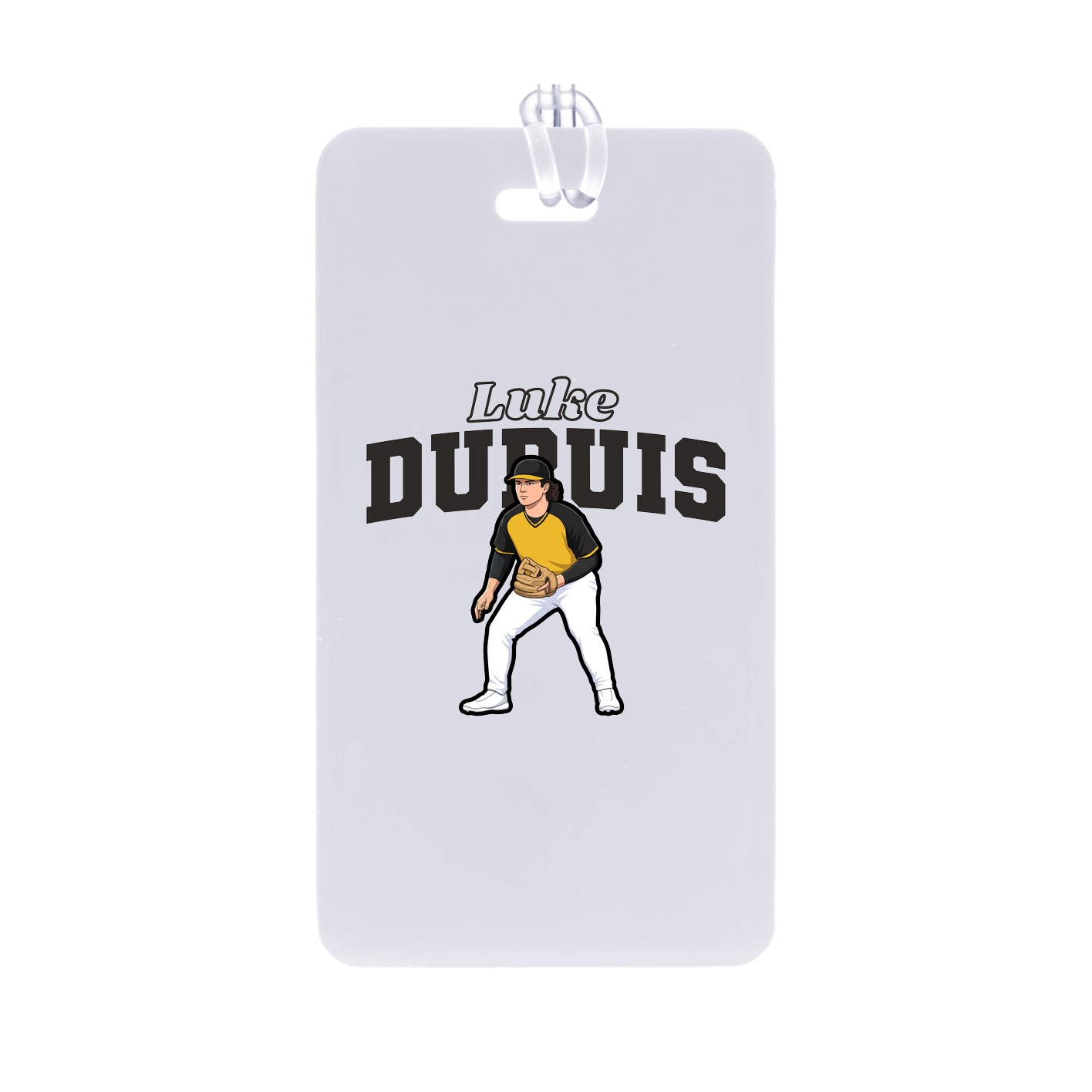Bag Tag — Name Arch in Classic