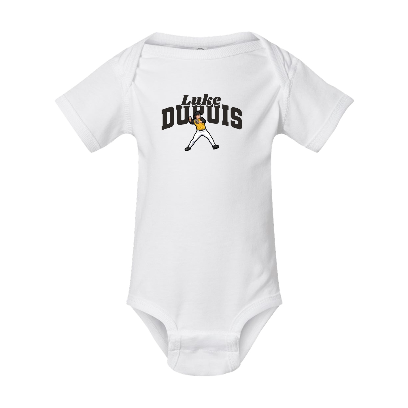 Baby Onesie — Signature Arch in White