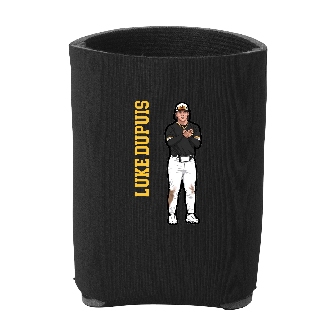 Can Holder — Name Vertical in Black