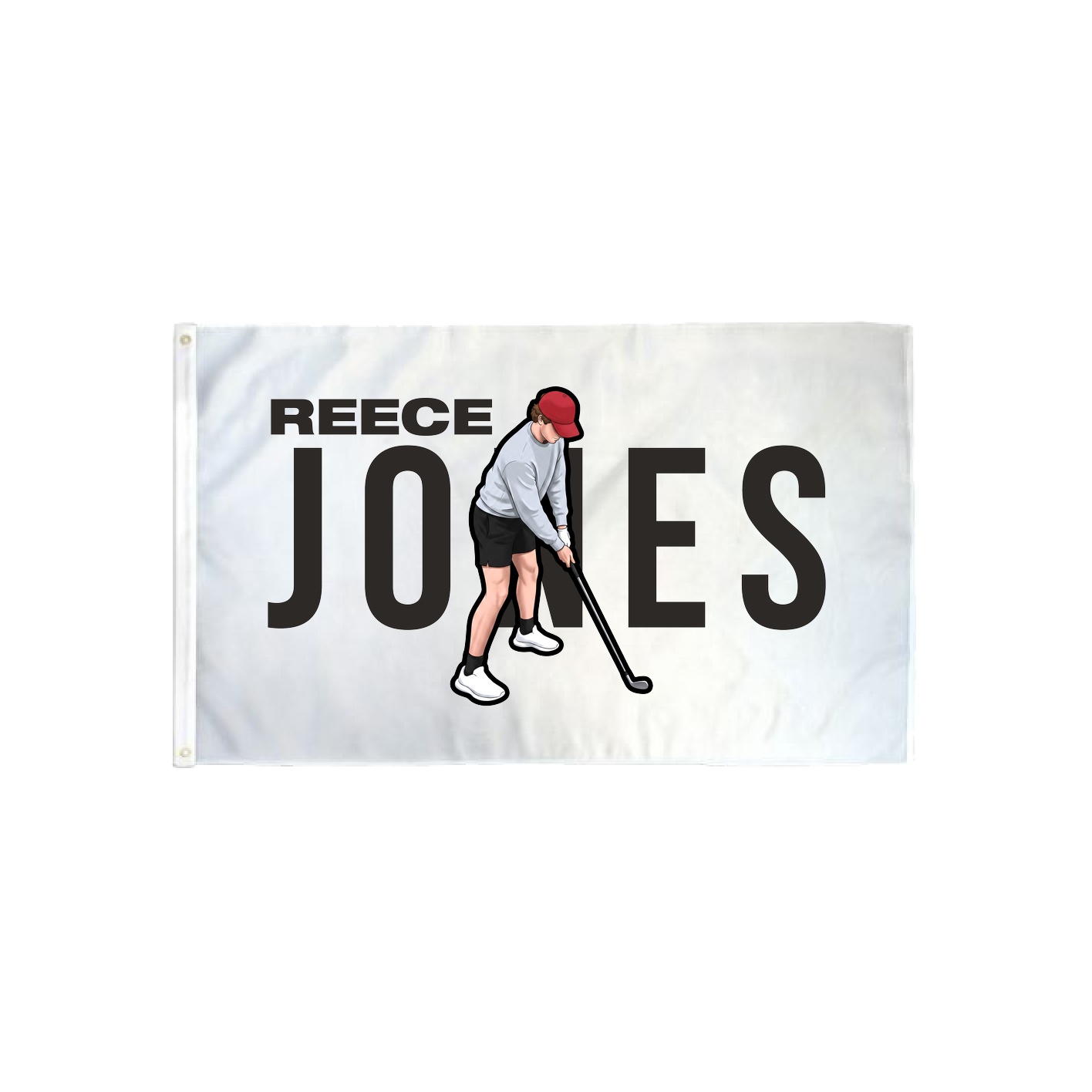 3x5 Flag — Player Name in Classic