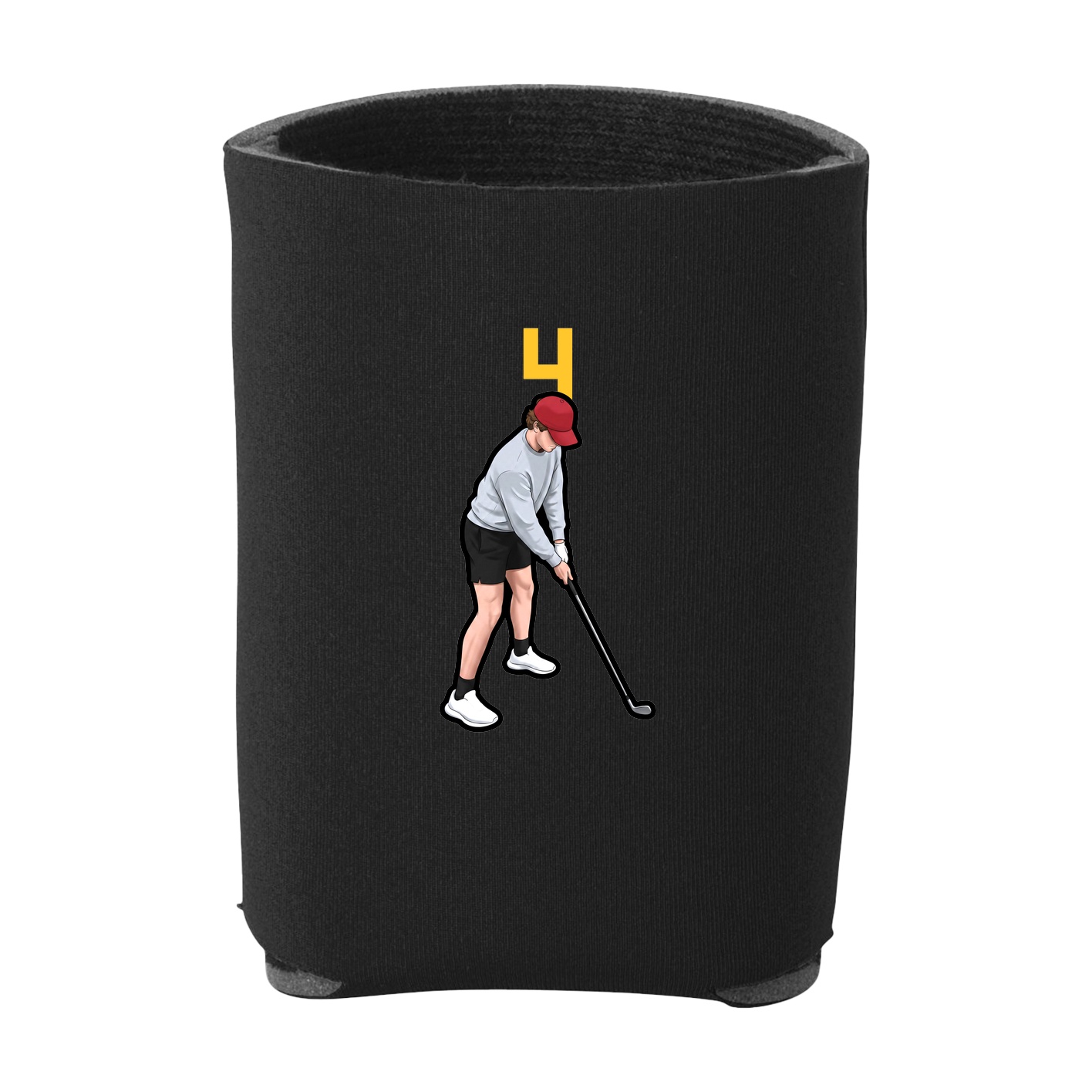 Can Holder — Number Top in Black