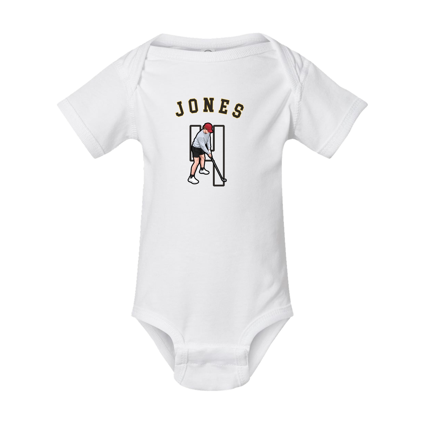 Baby Onesie — Shirsey Arch in White