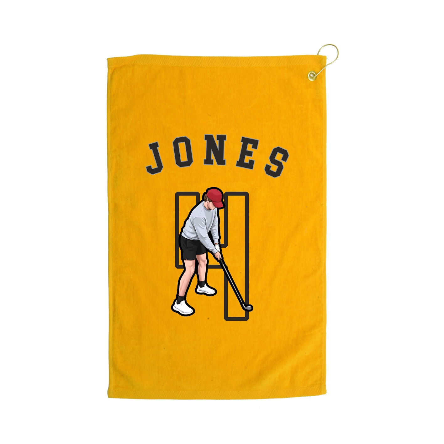 Golf Towel — Shirsey Arch in Gold