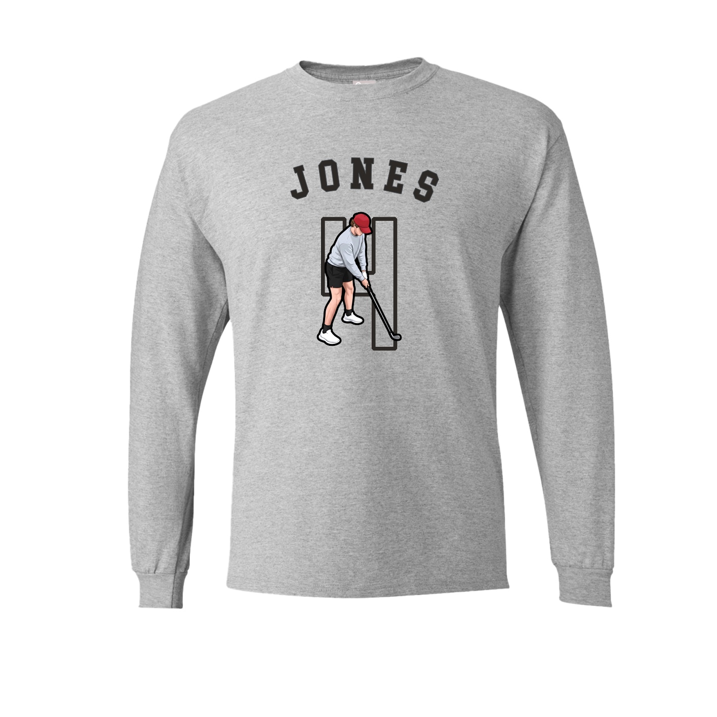 Long Sleeve Tee — Shirsey Arch in Grey