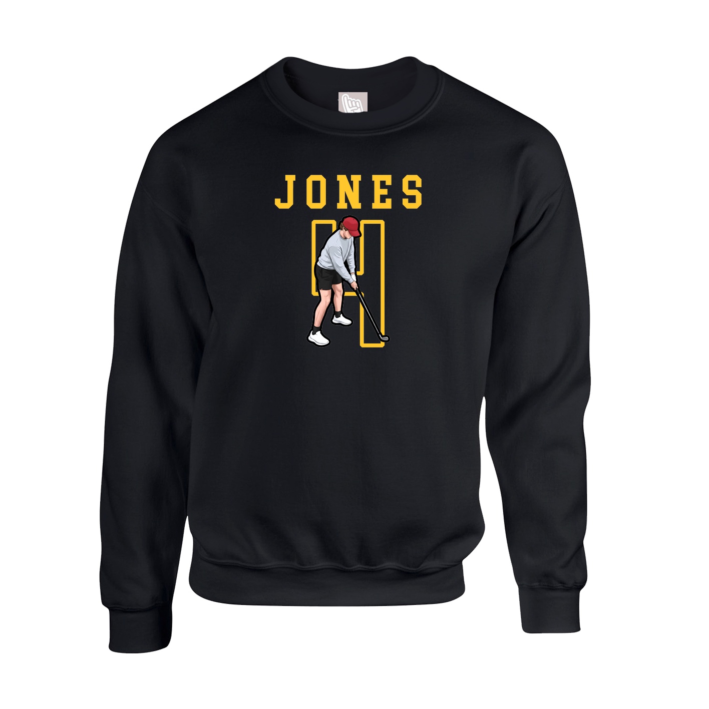Fleece Crew — Shirsey in Black