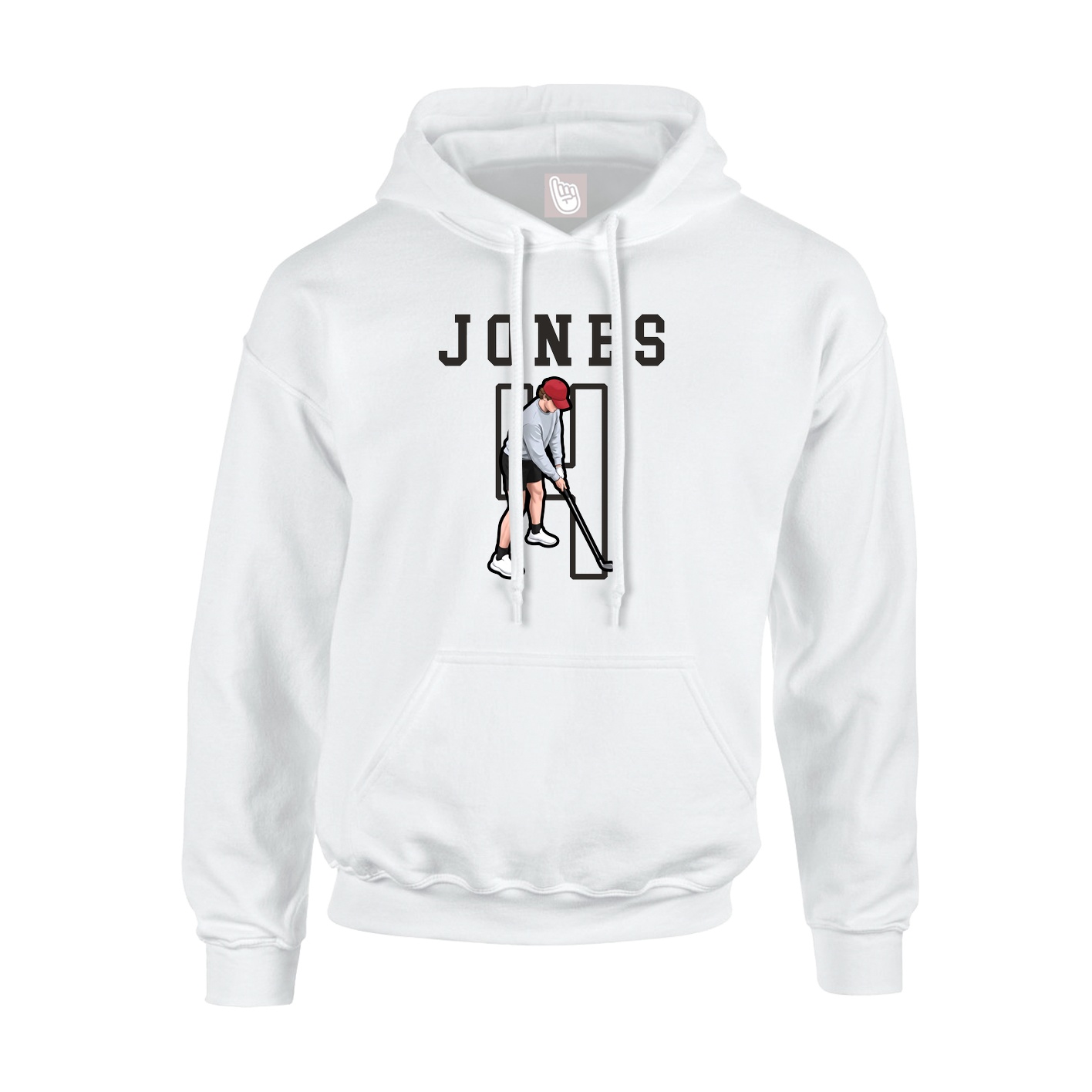 Youth Hoodie — Shirsey in White