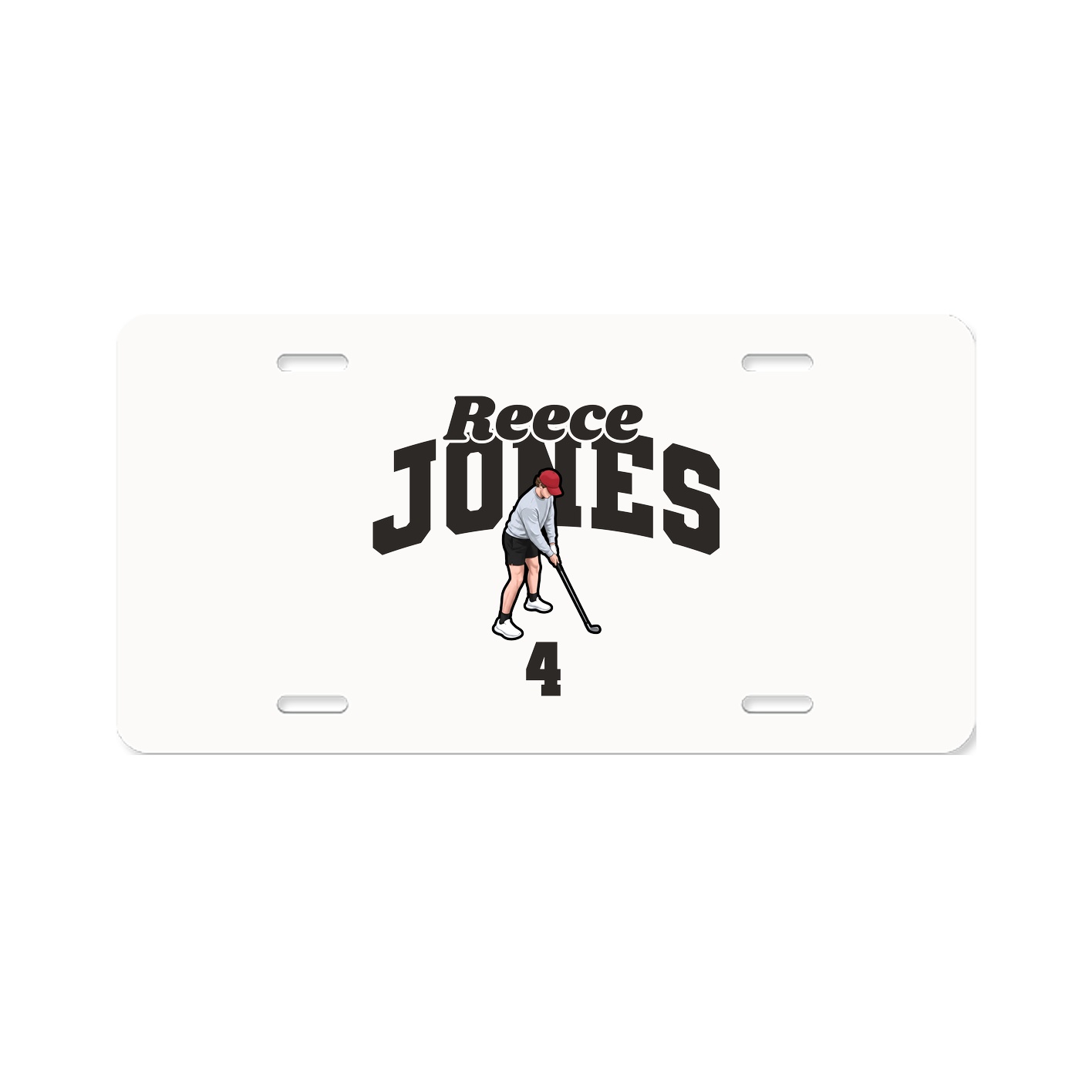 License Plate — Signature Arch in Classic