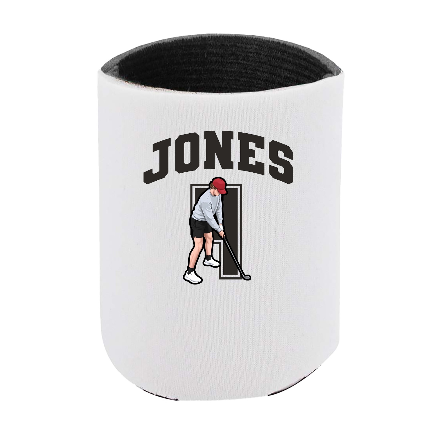 Can Holder — Number in White