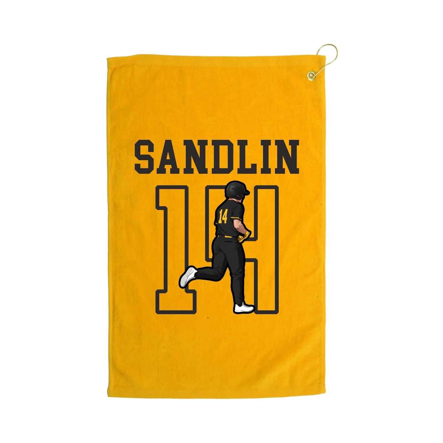 Golf Towel — Shirsey in Gold