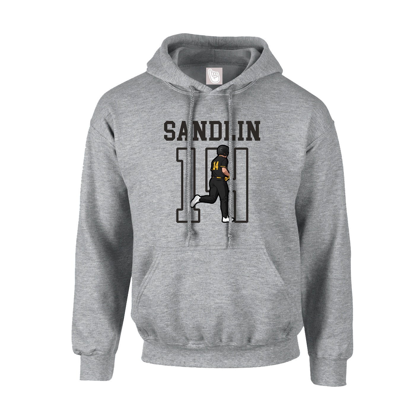 Hoodie — Shirsey in Grey